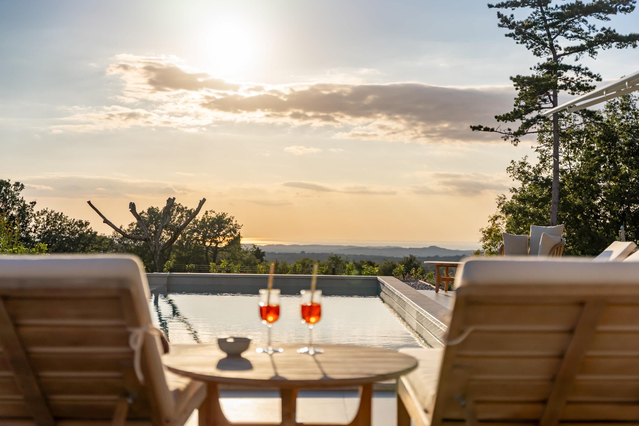 Villa Zeleni Mir - View in summer