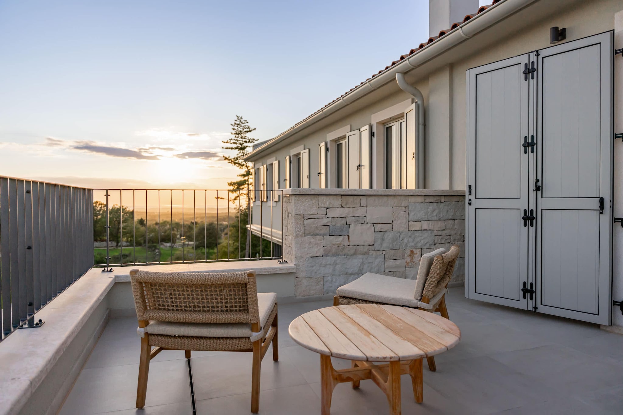 Villa Zeleni Mir - Terrace balcony