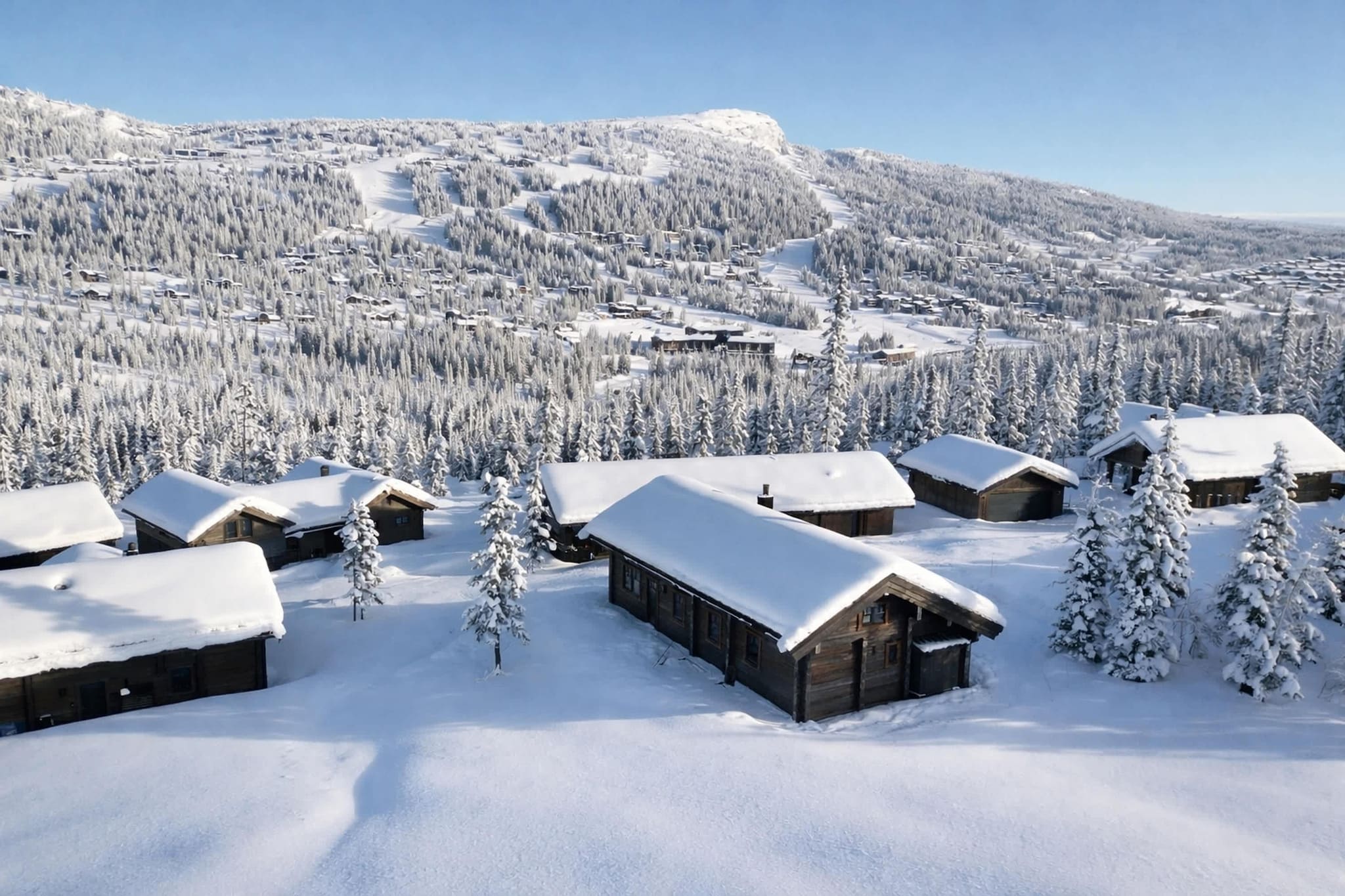 Skjønnhet Cottage - Exterieur winter