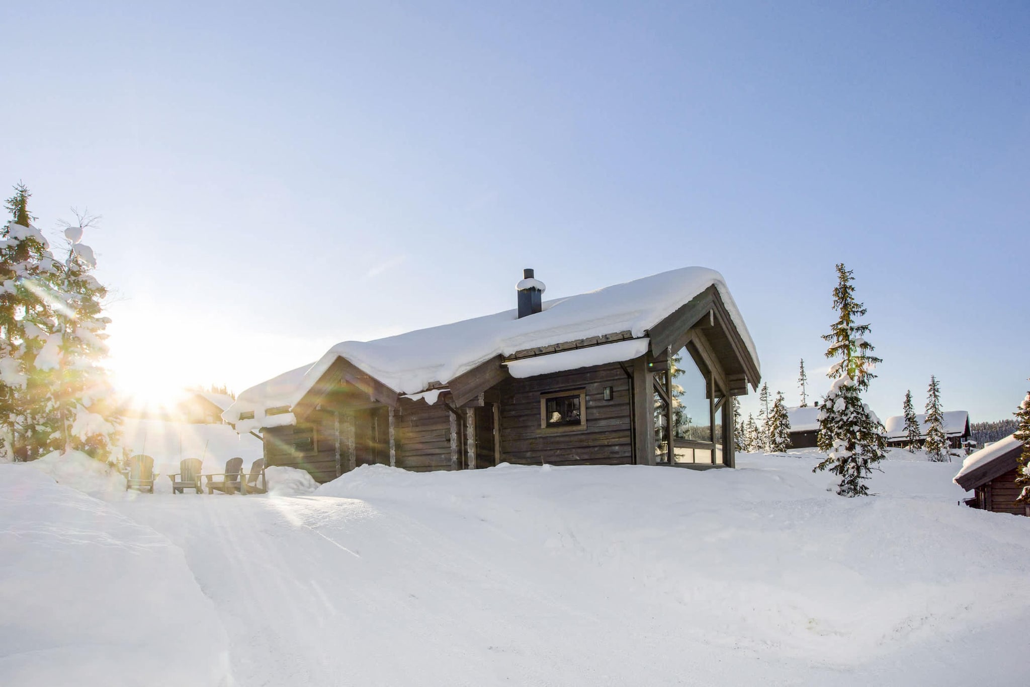 Skjønnhet Cottage - Exterieur winter