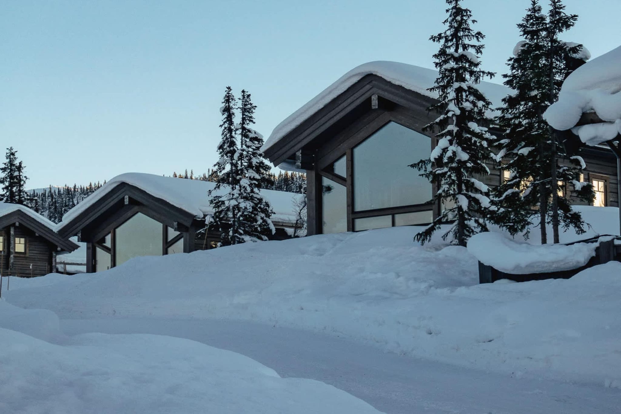 Skjønnhet Cottage - Exterieur winter