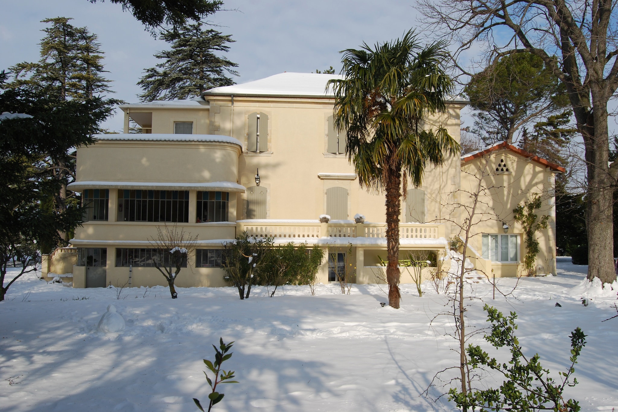 Amélie-Rosalie-Éline - Jardin en hiver