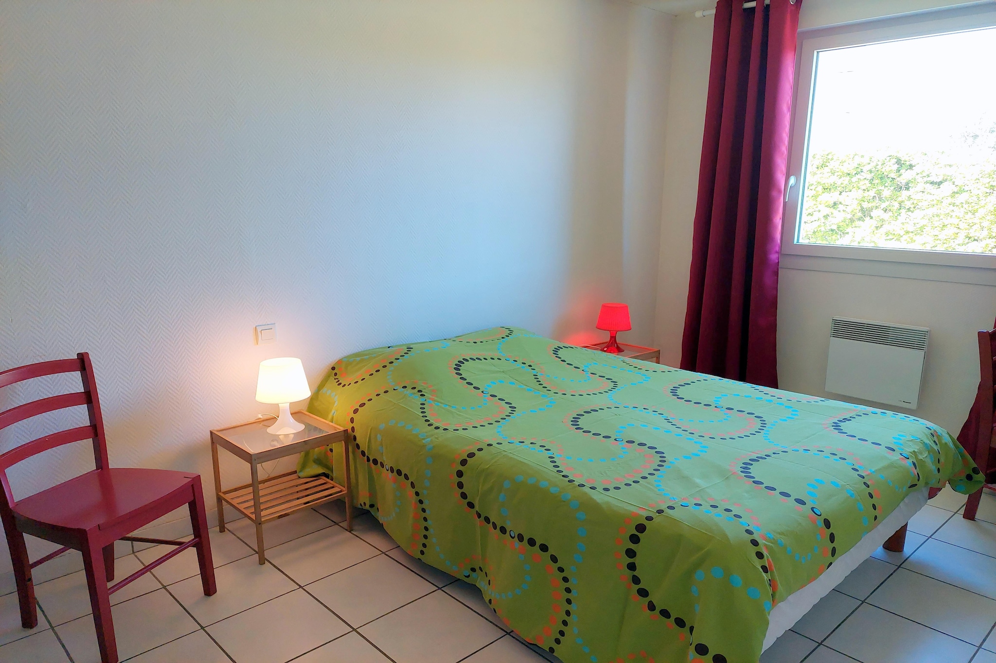 Ebenerdiges Ferienhaus in Strandnähe Santec - Slaapkamer