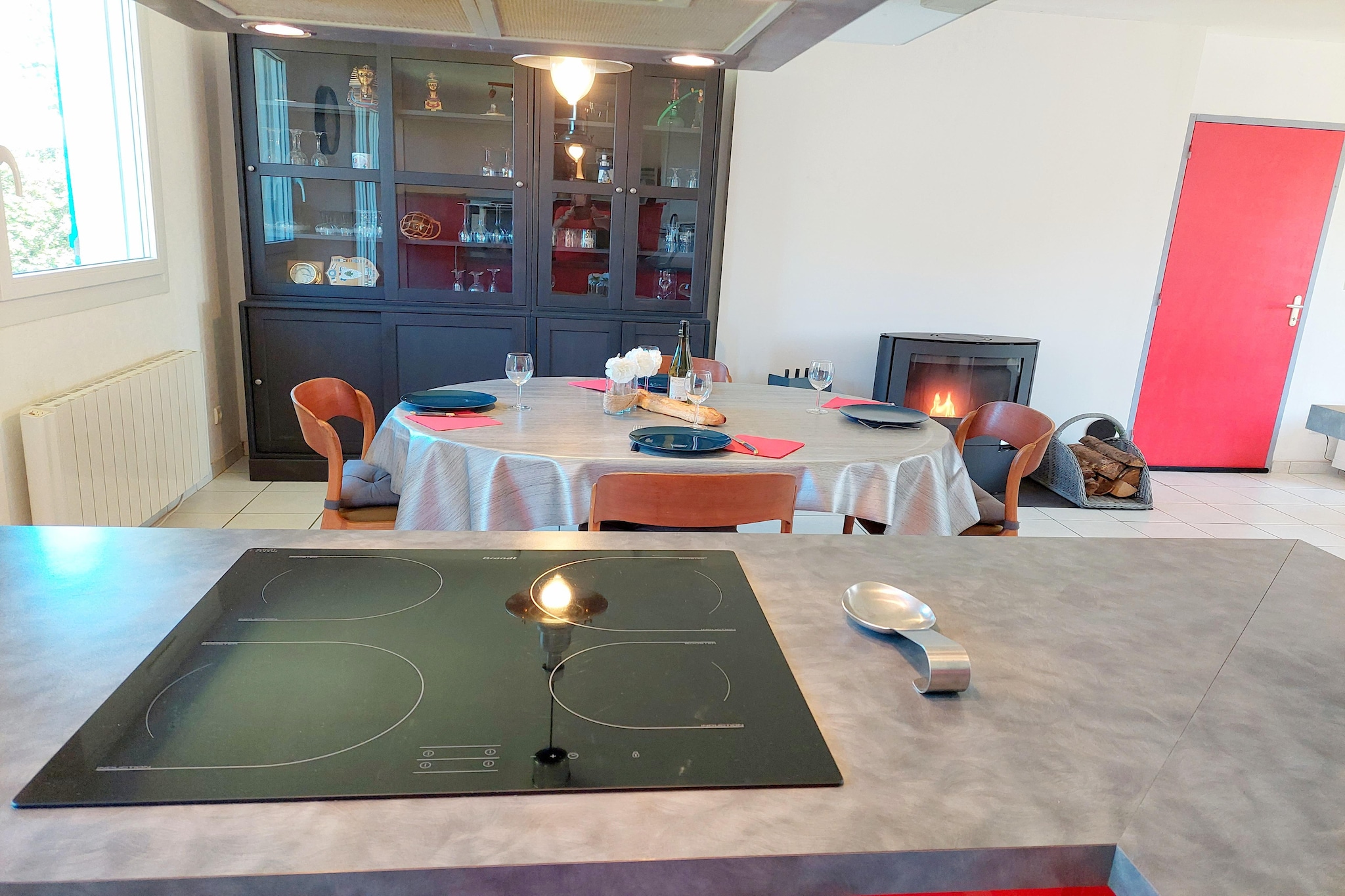 Ebenerdiges Ferienhaus in Strandnähe Santec - Keuken