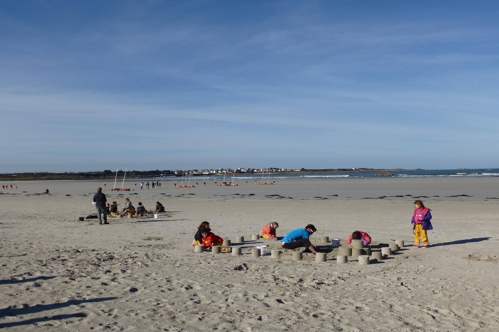 Ebenerdiges Ferienhaus in Strandnähe Santec - Gebieden zomer 5km
