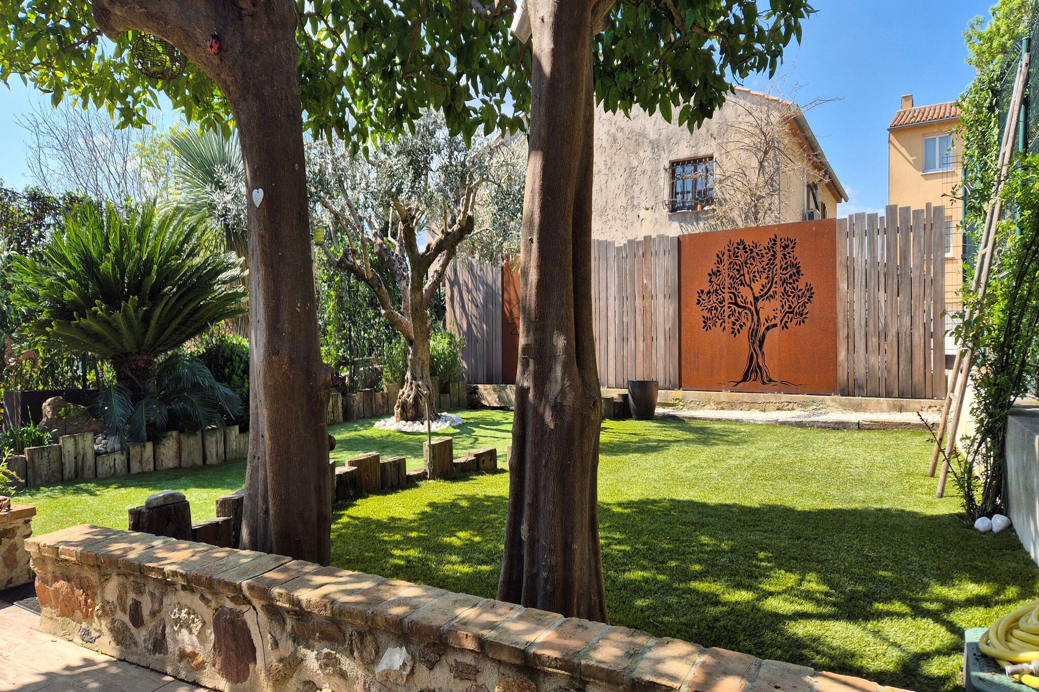 Villa Cogolin - Tuinen zomer