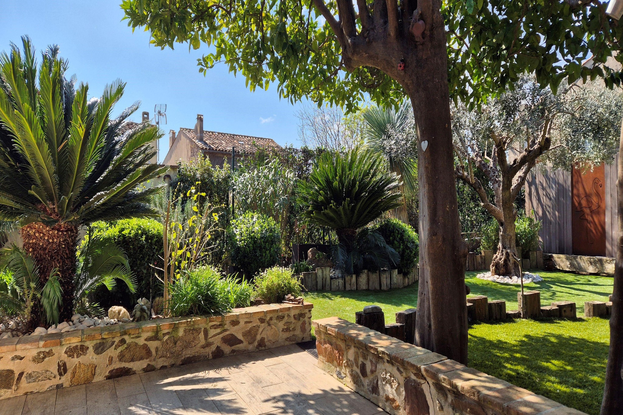 Villa Cogolin - Tuinen zomer