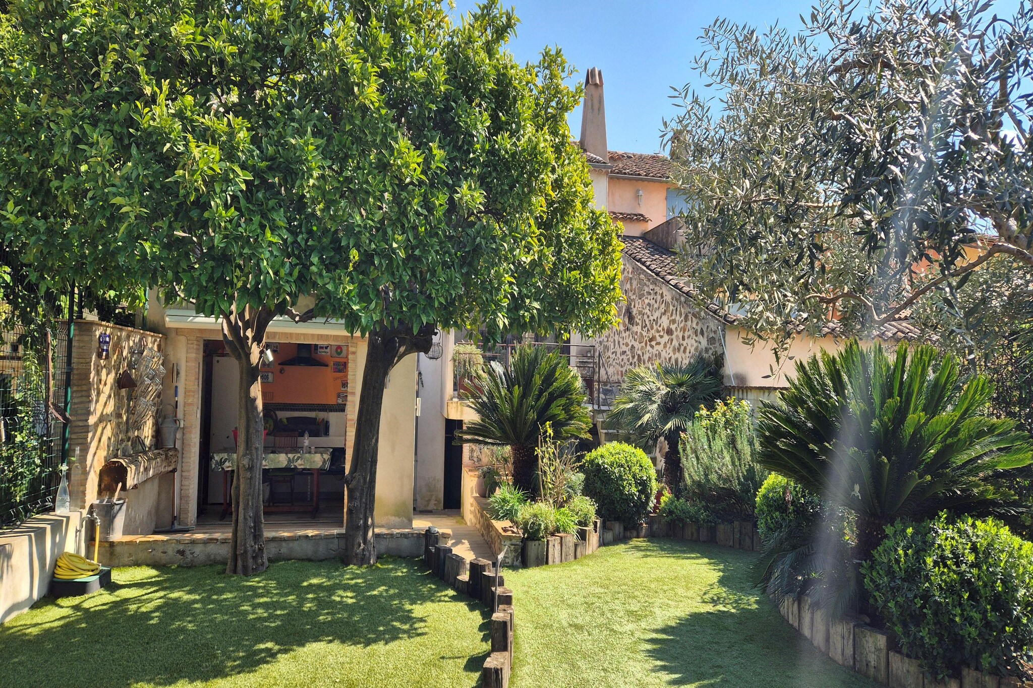 Villa Cogolin - Tuinen zomer