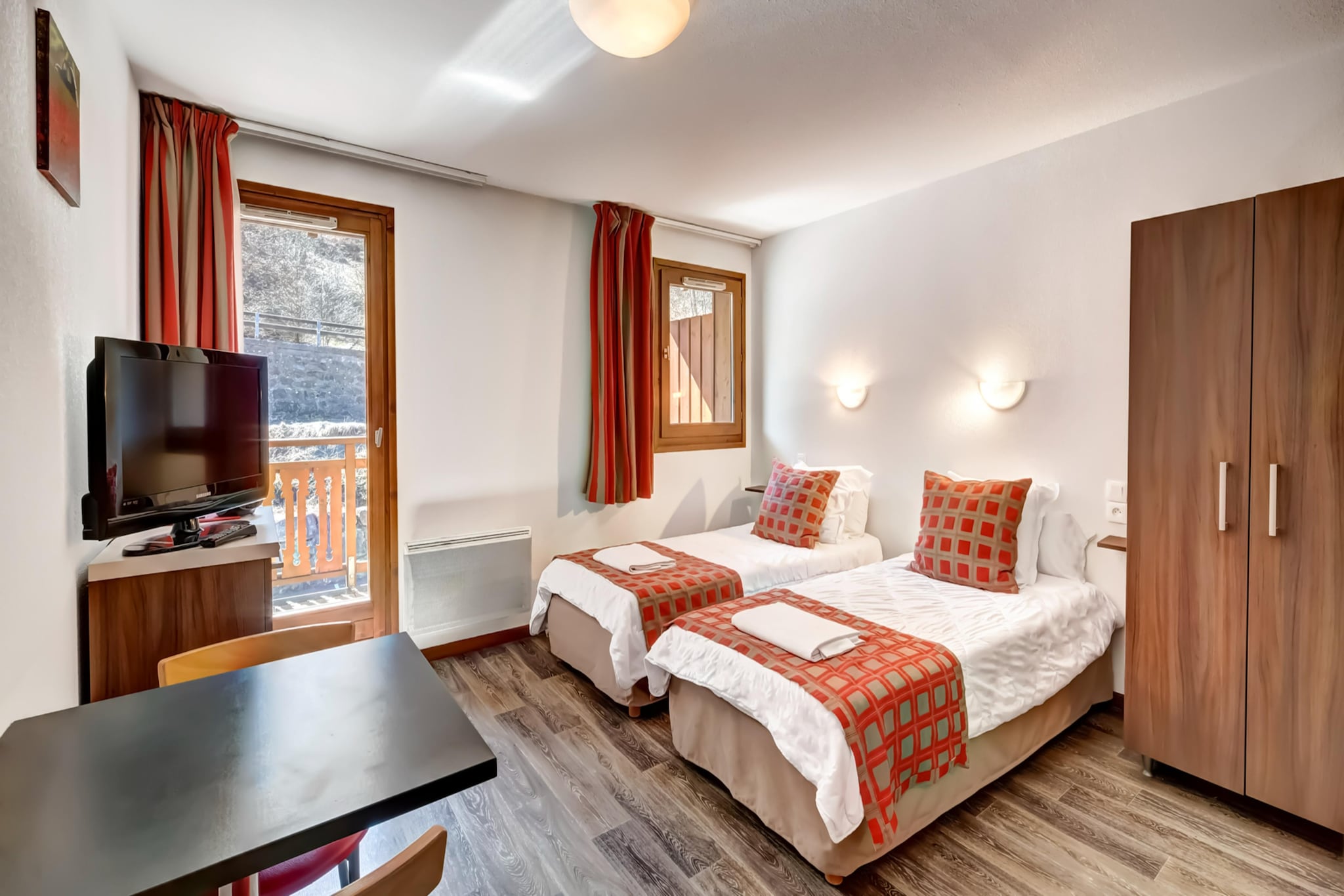 Grand Massif Studio 2 personnes 2 - Slaapkamer