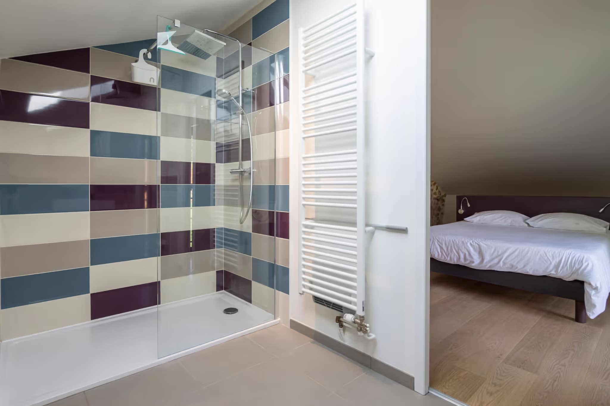 Gite LA FOURMANCE - Slaapkamer