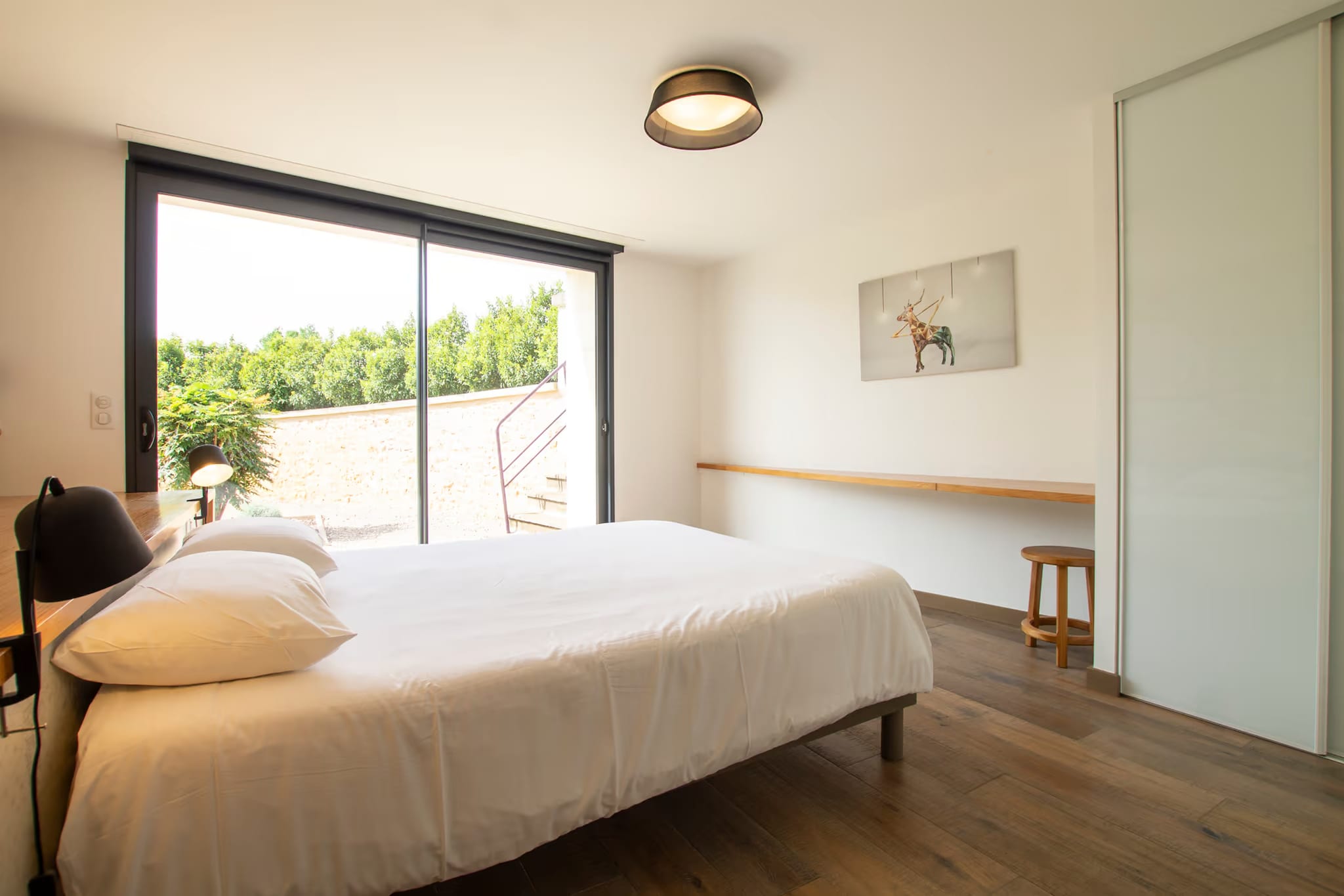 Gite LA FOURMANCE - Slaapkamer