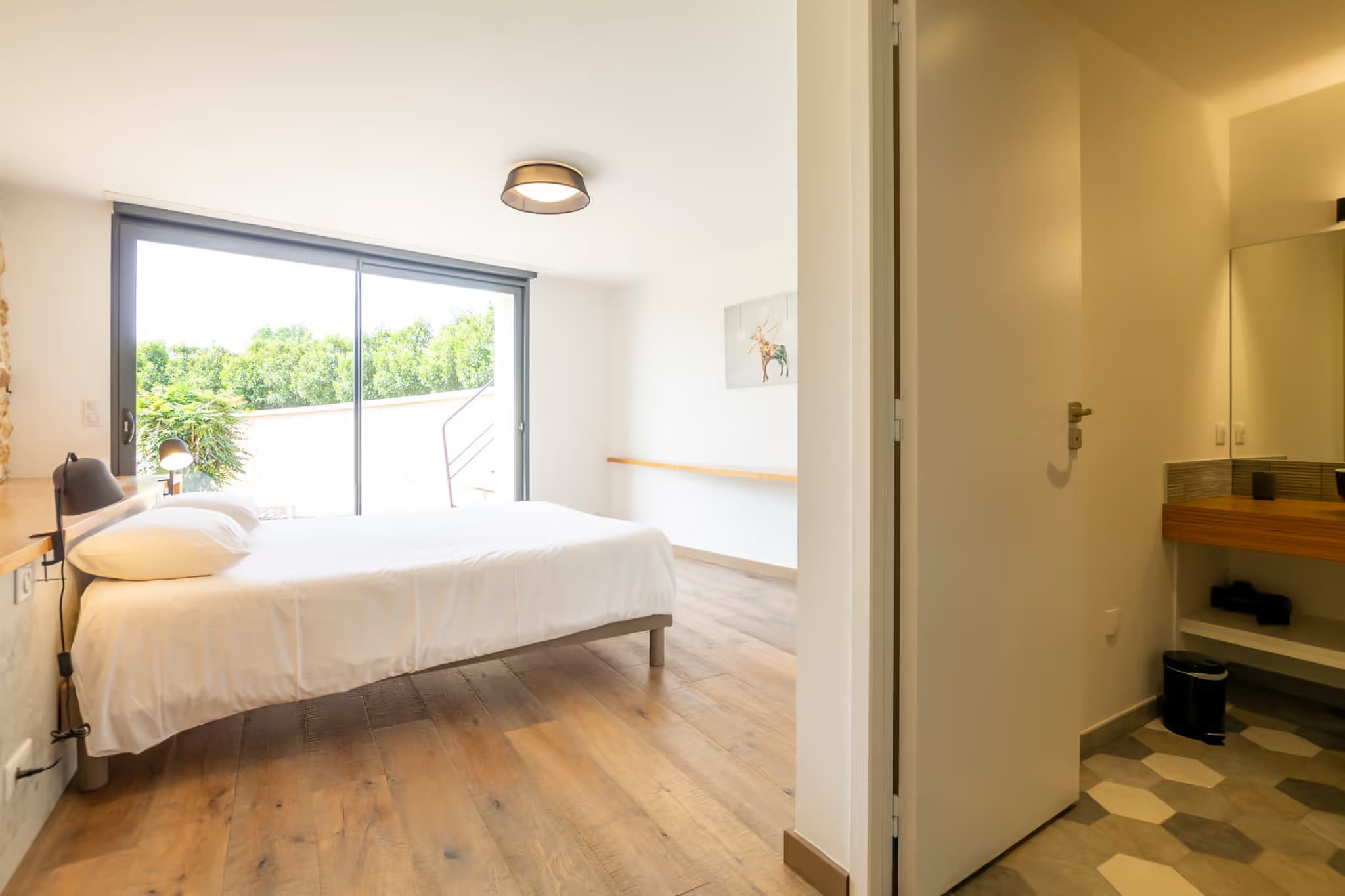 Gite LA FOURMANCE - Slaapkamer