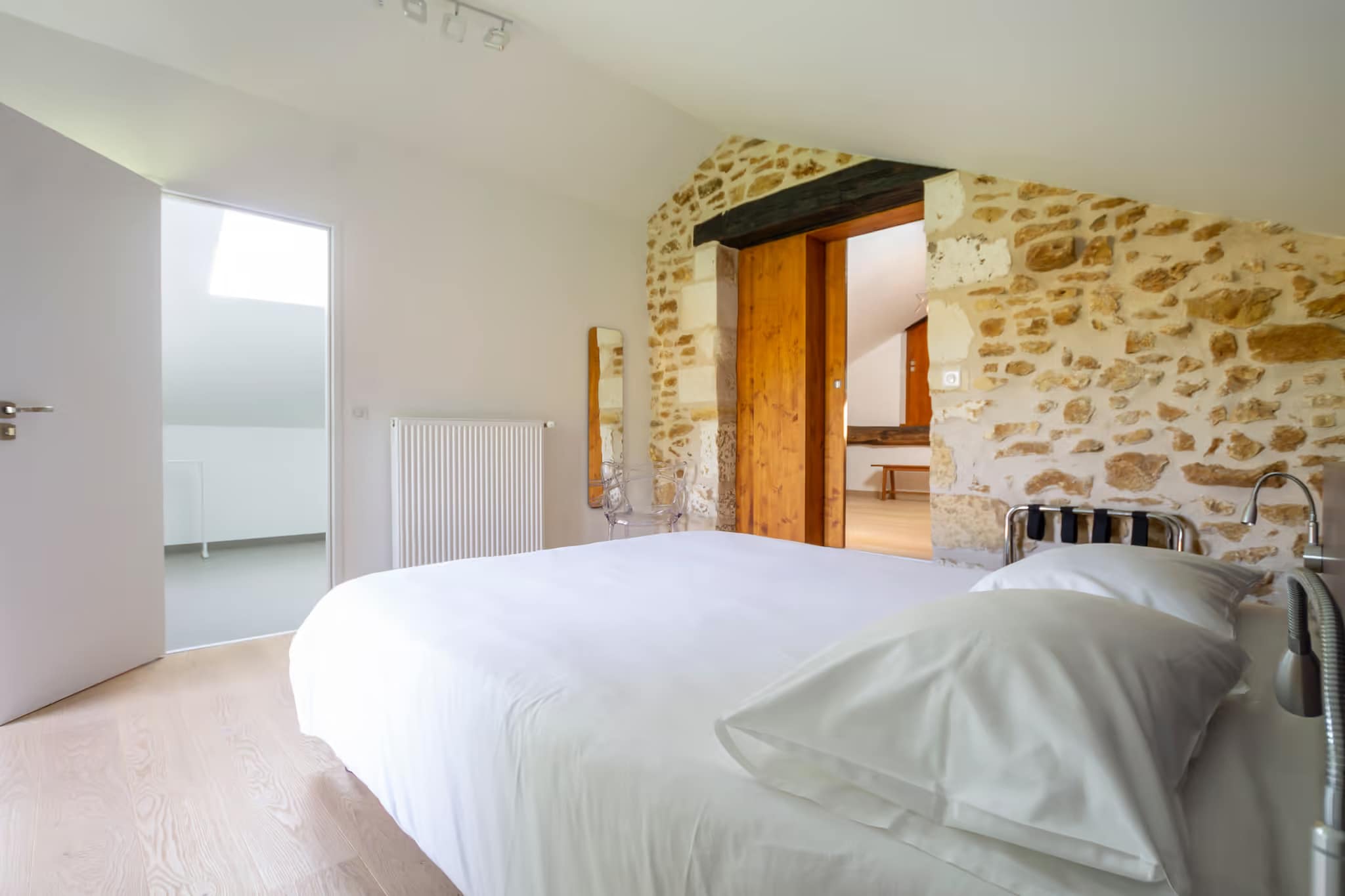 Gite LA FOURMANCE - Slaapkamer