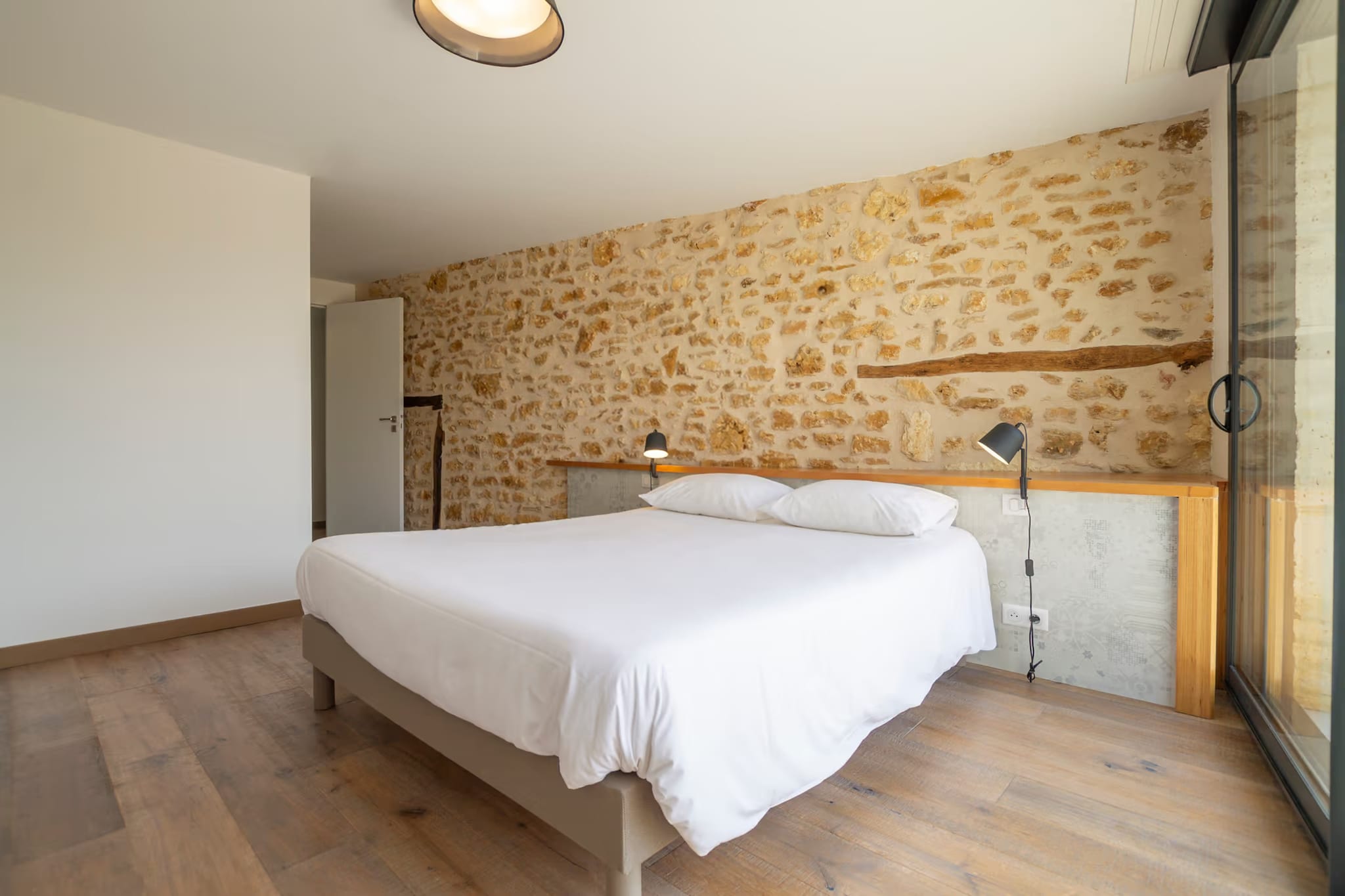 Gite LA FOURMANCE - Slaapkamer