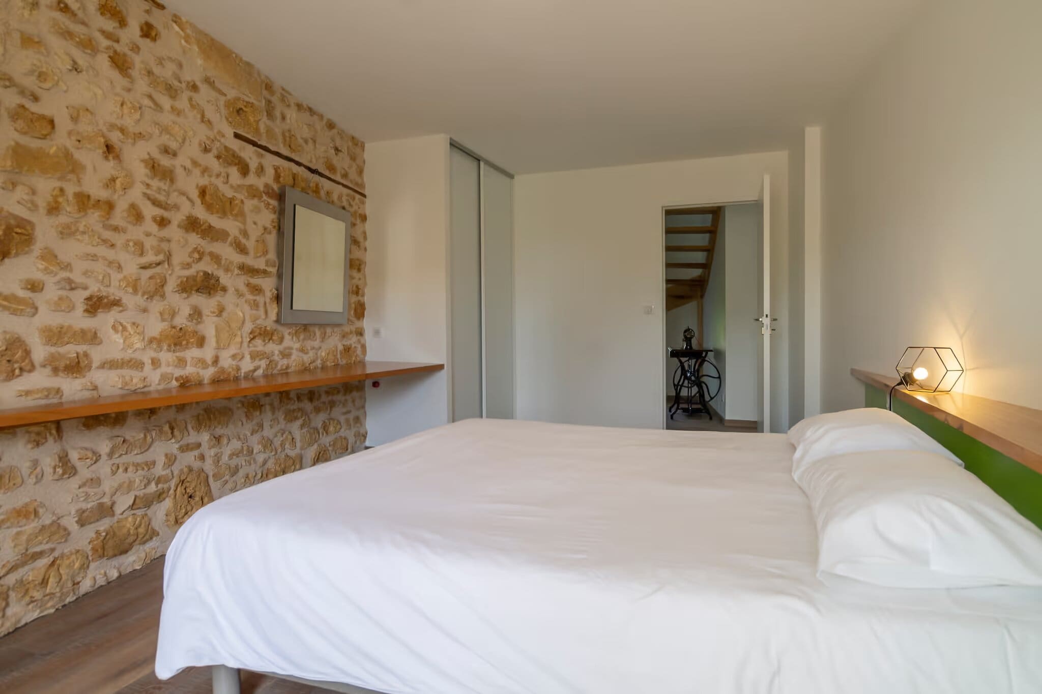 Gite LA FOURMANCE - Slaapkamer