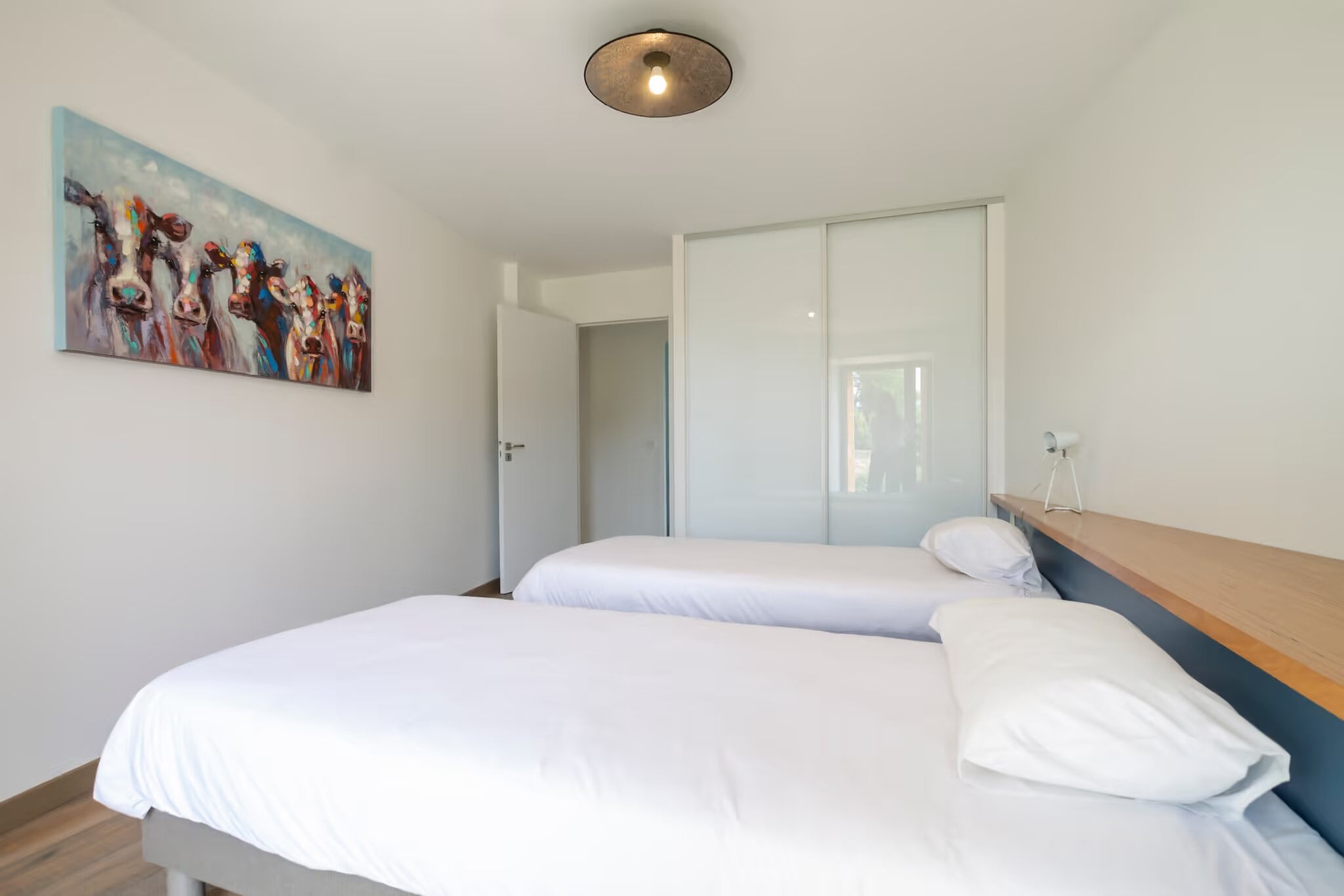 Gite LA FOURMANCE - Slaapkamer