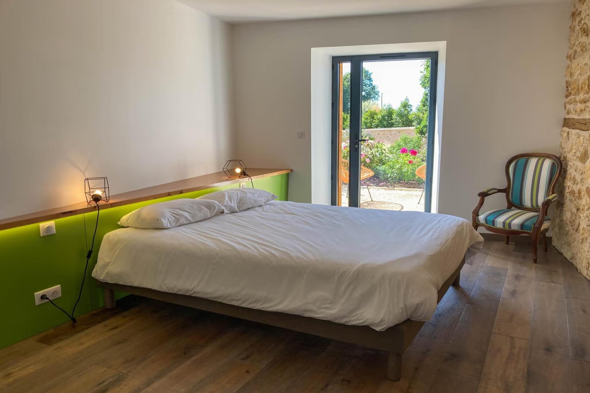 Gite LA FOURMANCE - Slaapkamer