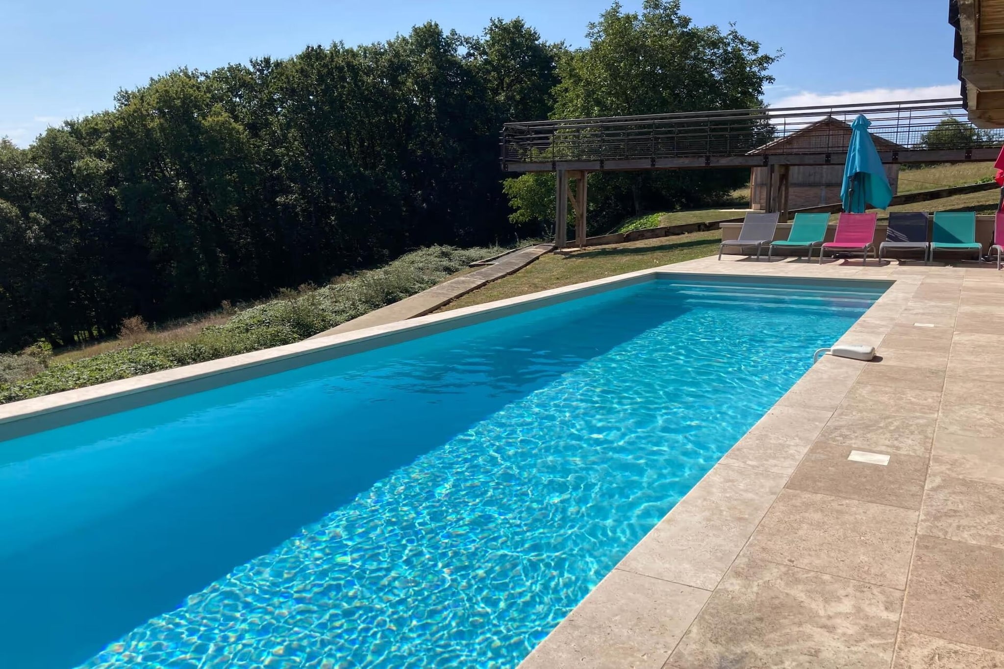 Gite LA FOURMANCE - Zwembad