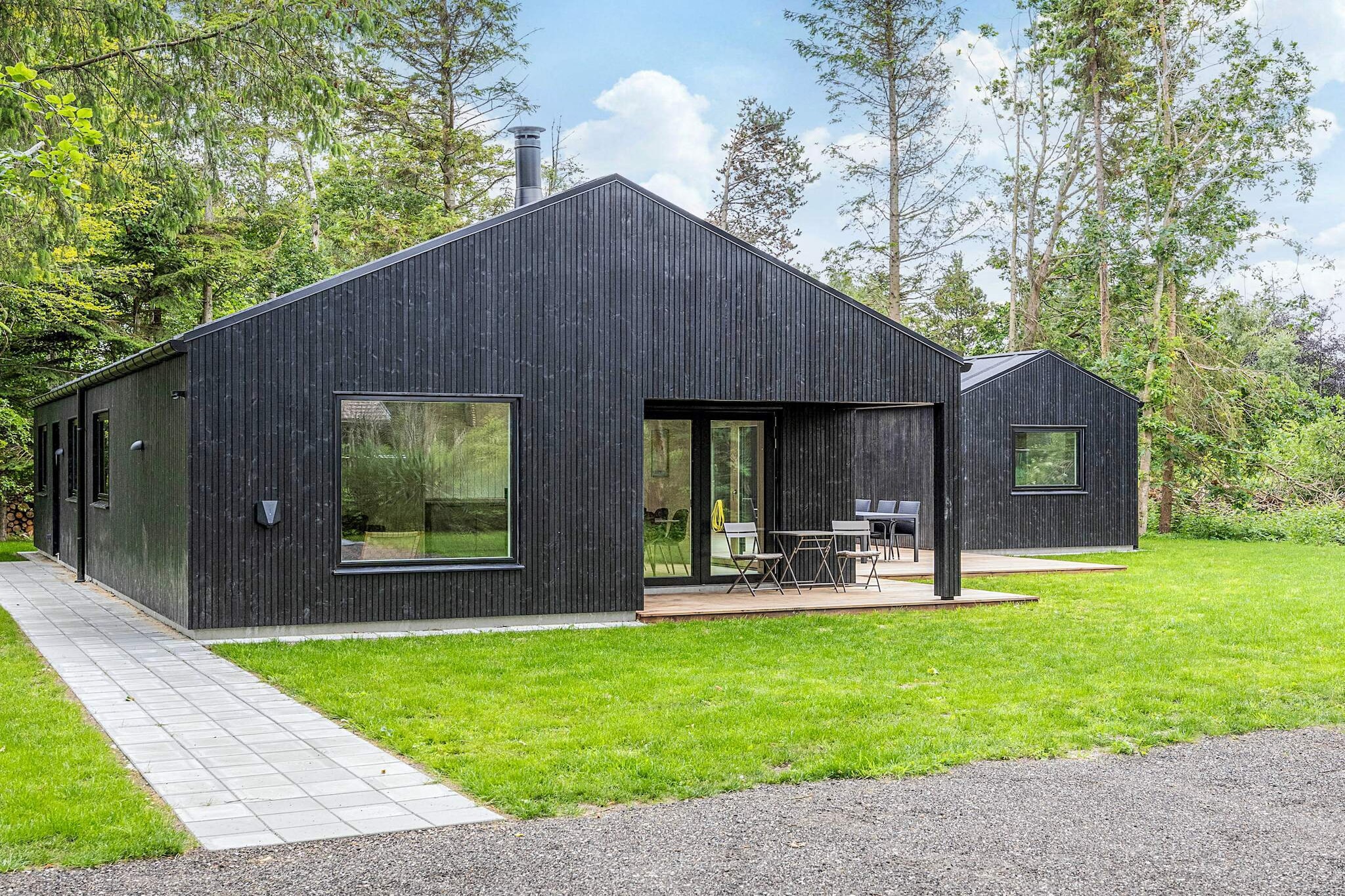 5 Sterne Ferienhaus in Hals - Im Freien