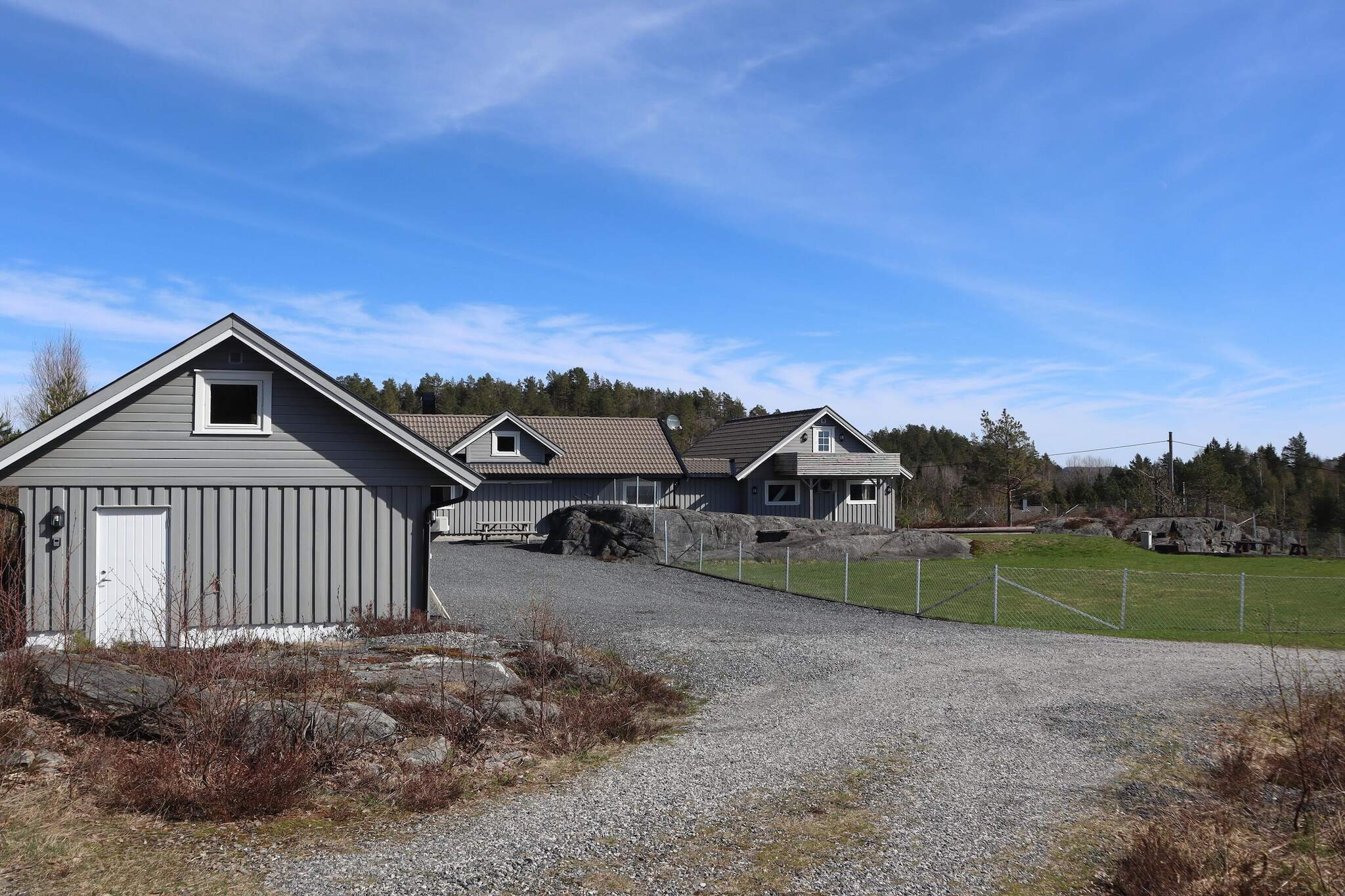 7 Personen vakantie huis in Risør - Buitenlucht