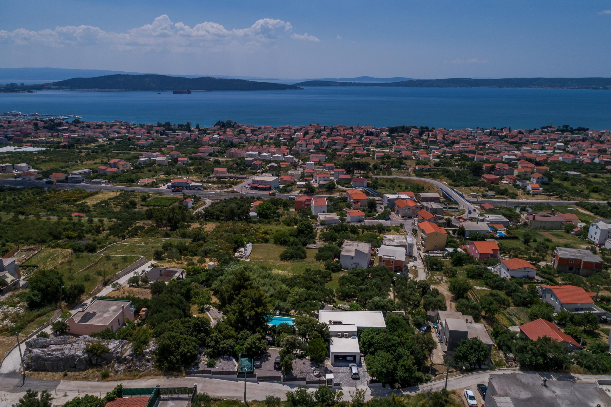 Villa Mare Vista - Uitzicht zomer