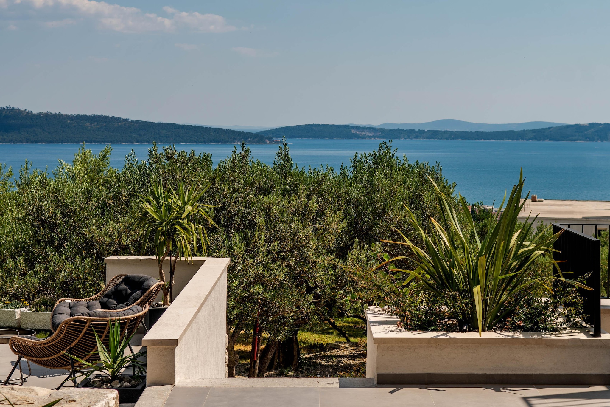 Villa Mare Vista - Uitzicht zomer