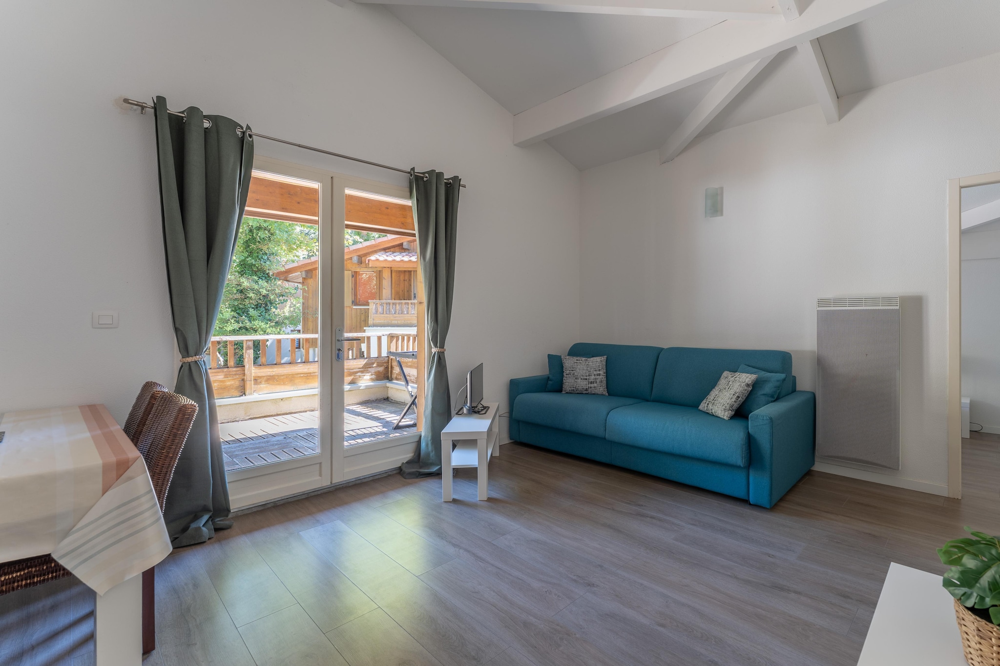 Les Rives du Lac - Appartement 2 piÃ¨ces 4 personnes terrasse - Woonkamer