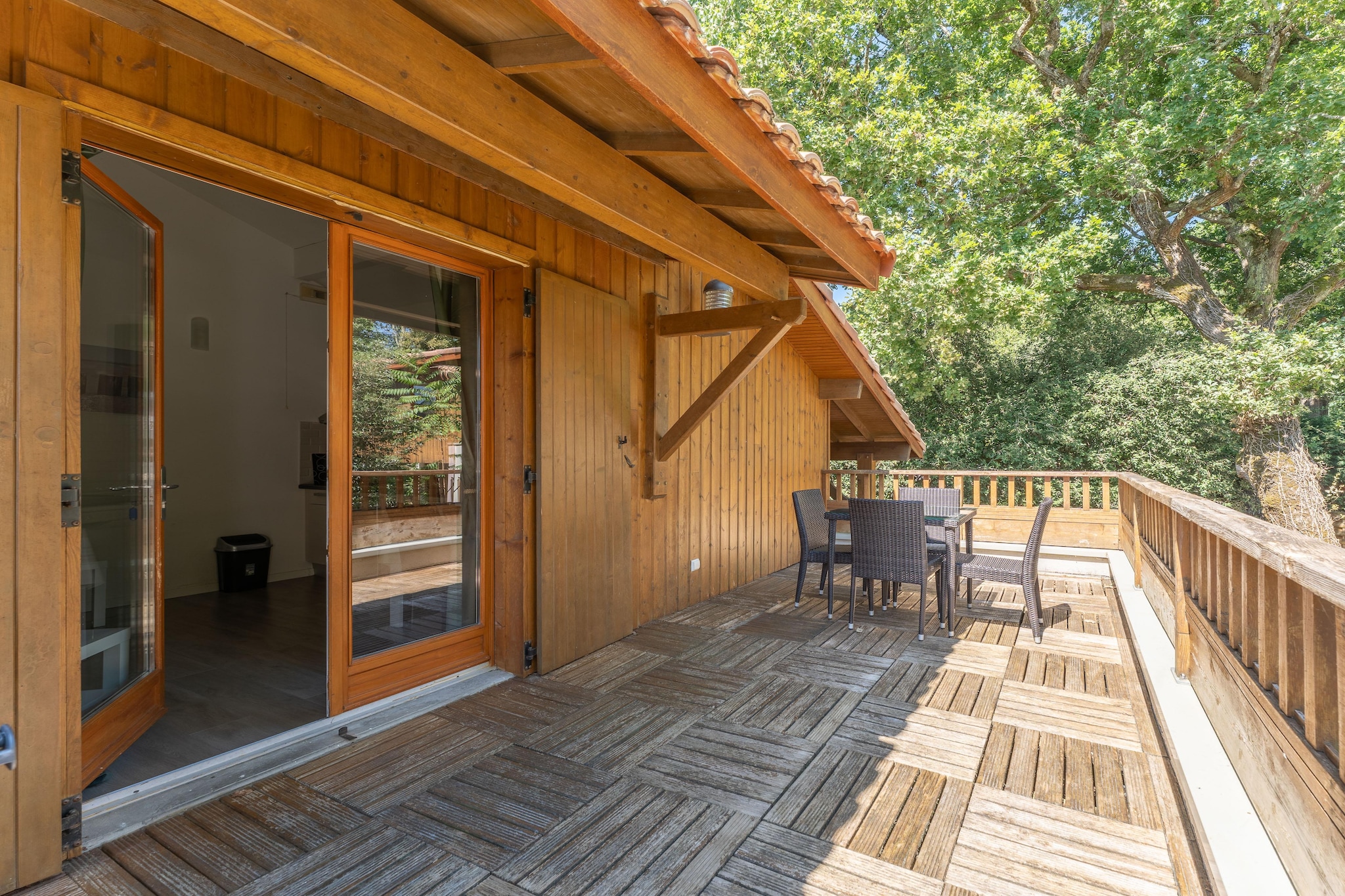 Les Rives du Lac - Appartement 2 piÃ¨ces 4 personnes terrasse - Terrasbalkon