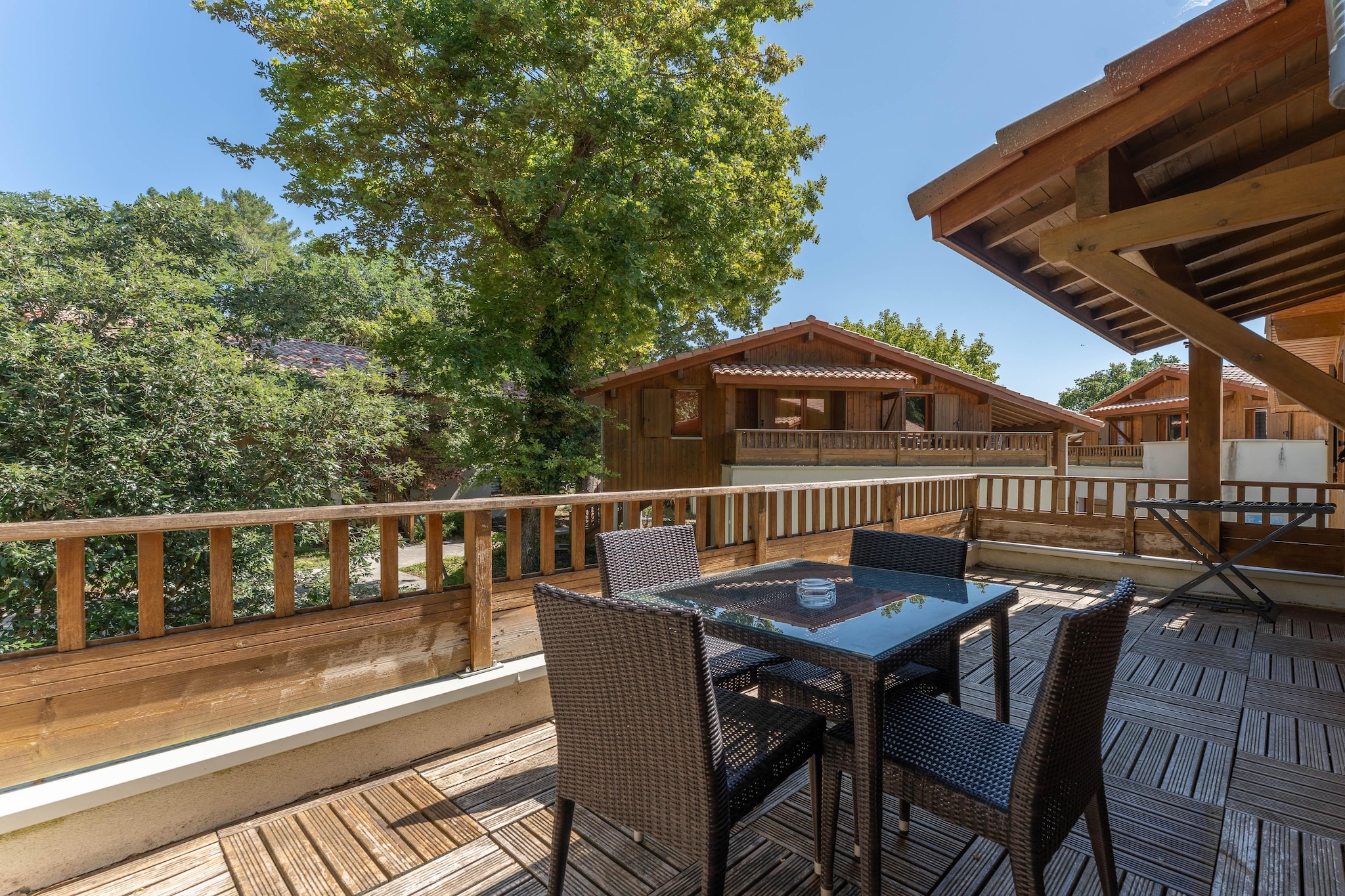 Les Rives du Lac - Appartement 2 piÃ¨ces 4 personnes terrasse - Terrasbalkon