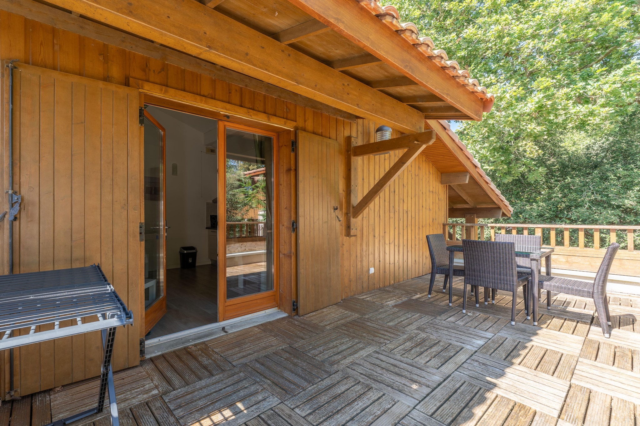 Les Rives du Lac - Appartement 2 piÃ¨ces 4 personnes terrasse - Terrasbalkon