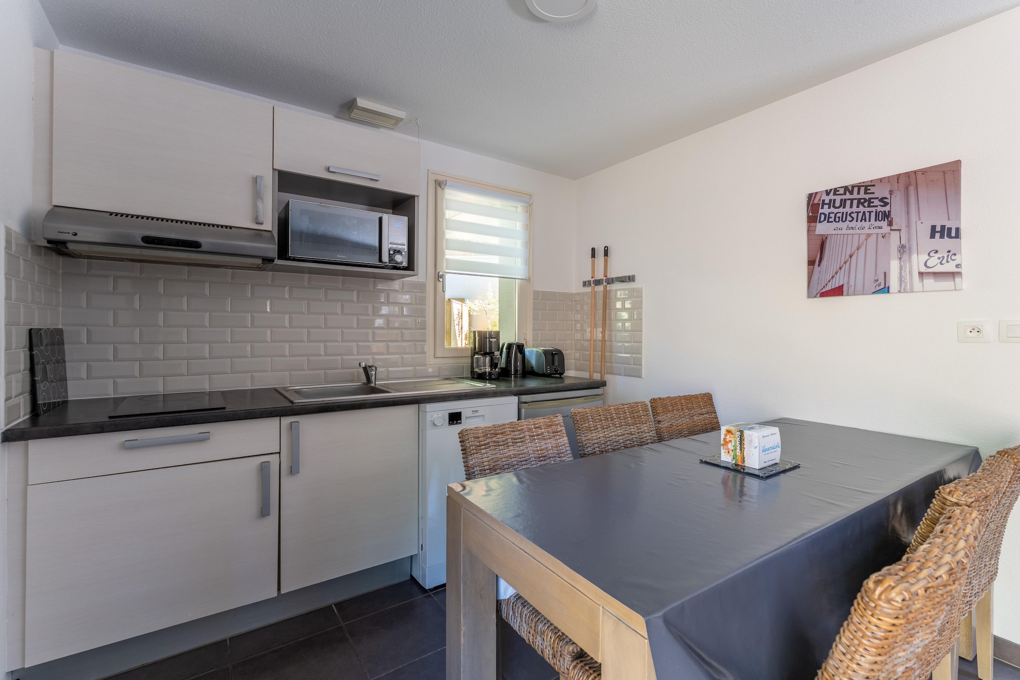 Les Rives du Lac - Appartement 2 piÃ¨ces 5 personnes - PMR - Keuken