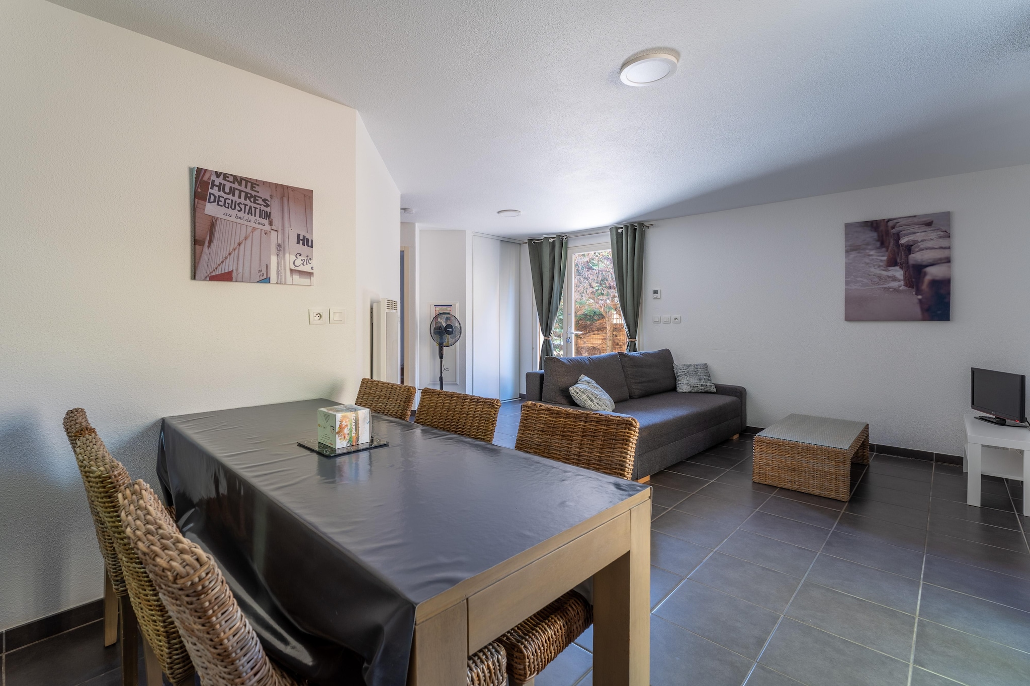 Les Rives du Lac - Appartement 2 piÃ¨ces 5 personnes - PMR - Eetkamer