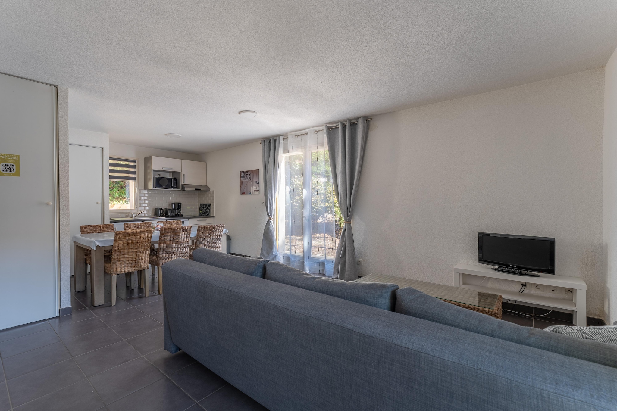 Les Rives du La - Appartement 3 piÃ¨ces 6 personnes - Woonkamer