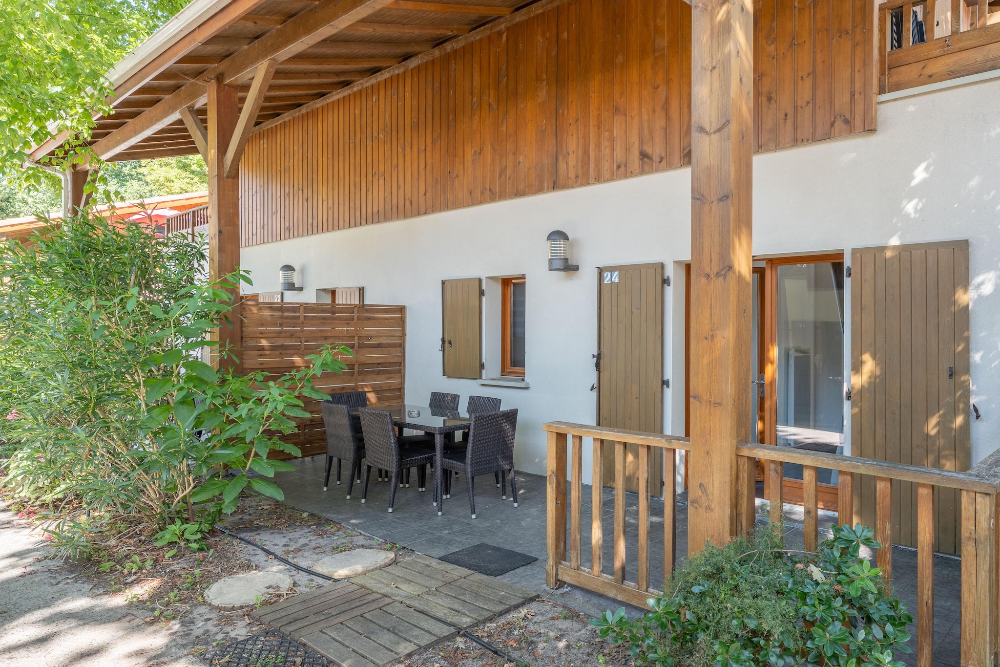 Les Rives du La - Appartement 3 piÃ¨ces 6 personnes - Buitenkant zomer