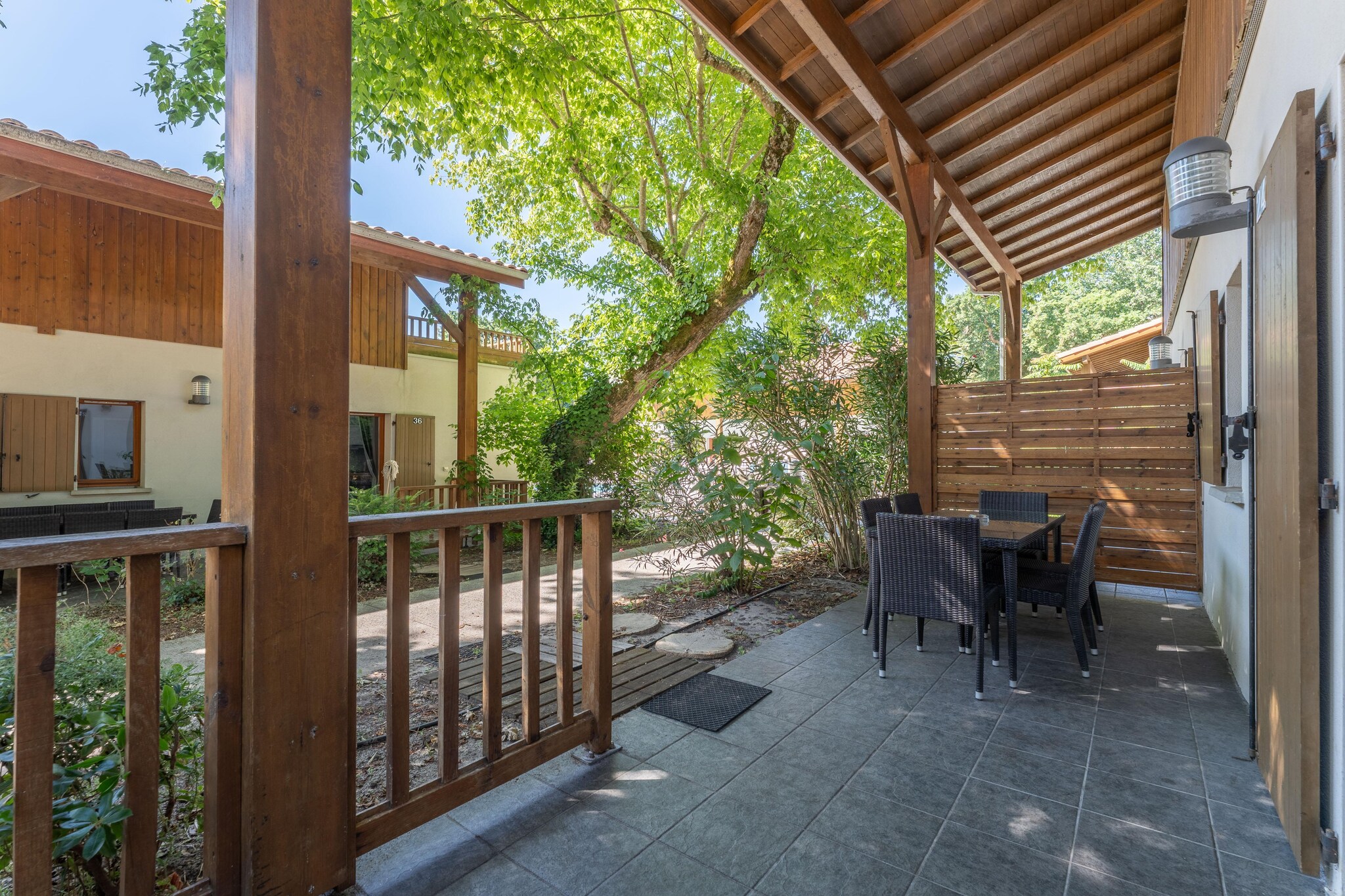 Les Rives du La - Appartement 3 piÃ¨ces 6 personnes - Terrasbalkon