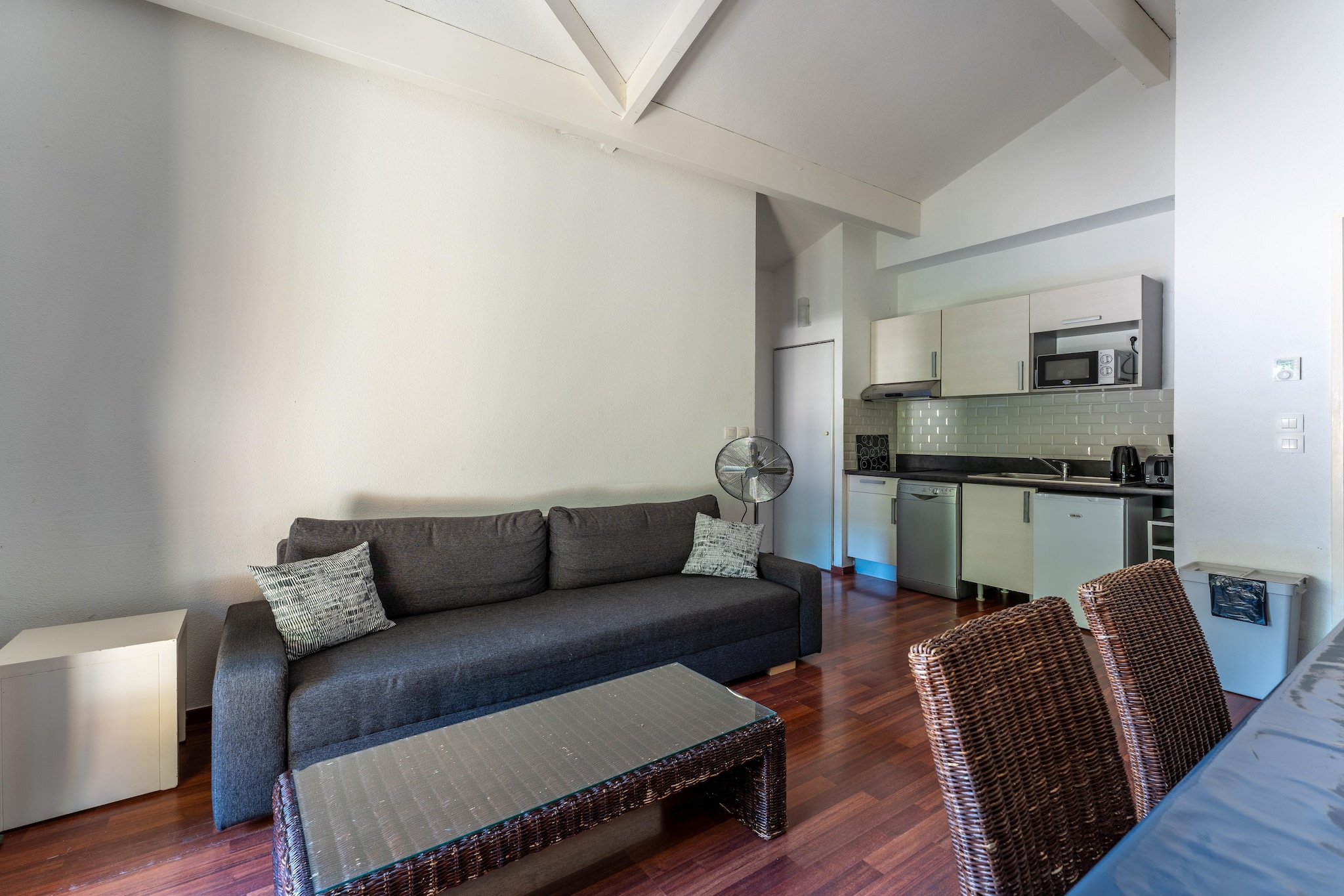 Les Rives du Lac - Appartement 3 piÃ¨ces 6 personnes terrasse - Woonkamer