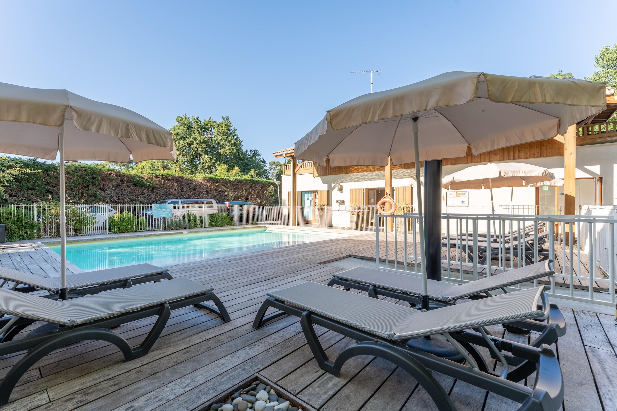 Les Rives du Lac - Appartement 4 piÃ¨ces 8 personnes - Zwembad