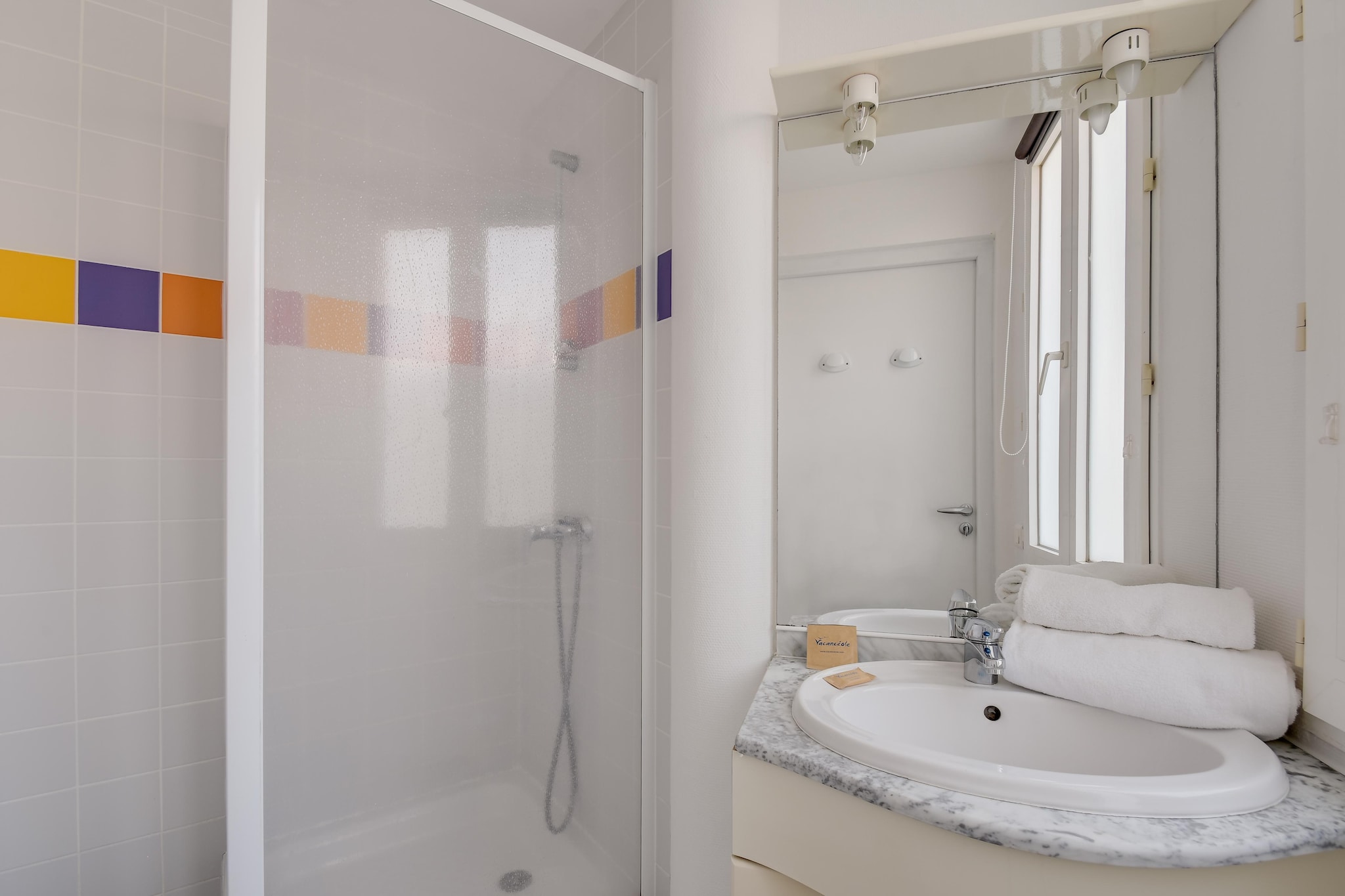 RÃ©sidence L'OcÃ©an Studio 4 personnes avec coin nuit vue Mer - Badkamer