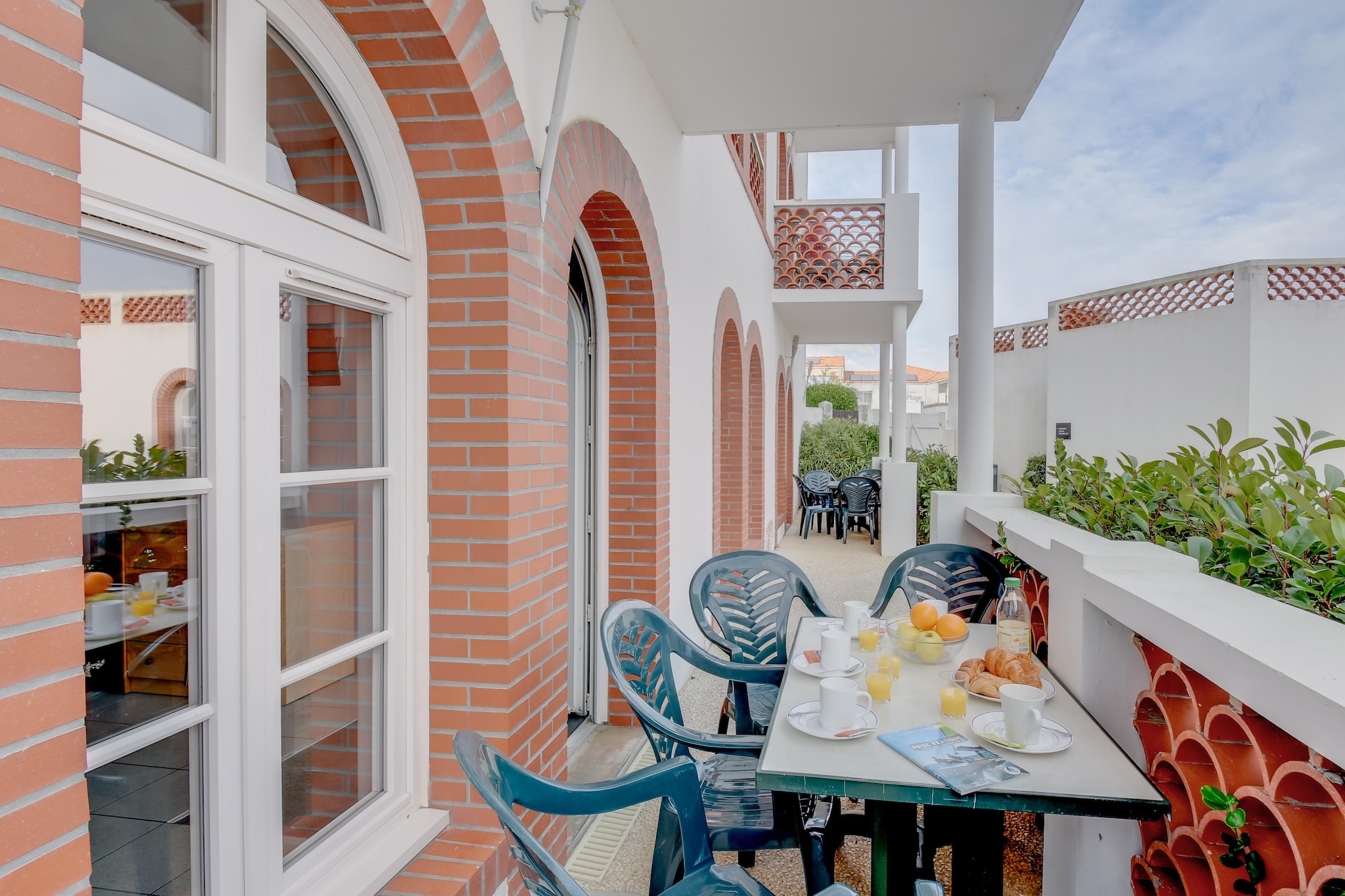 RÃ©sidence L'OcÃ©an Appartement 2 piÃ¨ces 5 personnes - Terrasbalkon