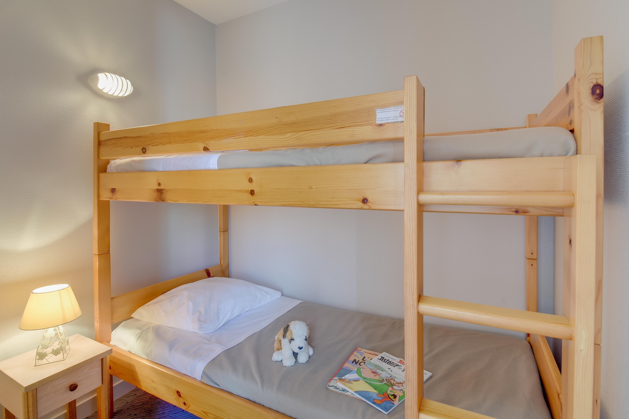 RÃ©sidence L'OcÃ©an Appartement 2 piÃ¨ces avec coin nuit 6 personnes - vue Mer - Slaapkamer