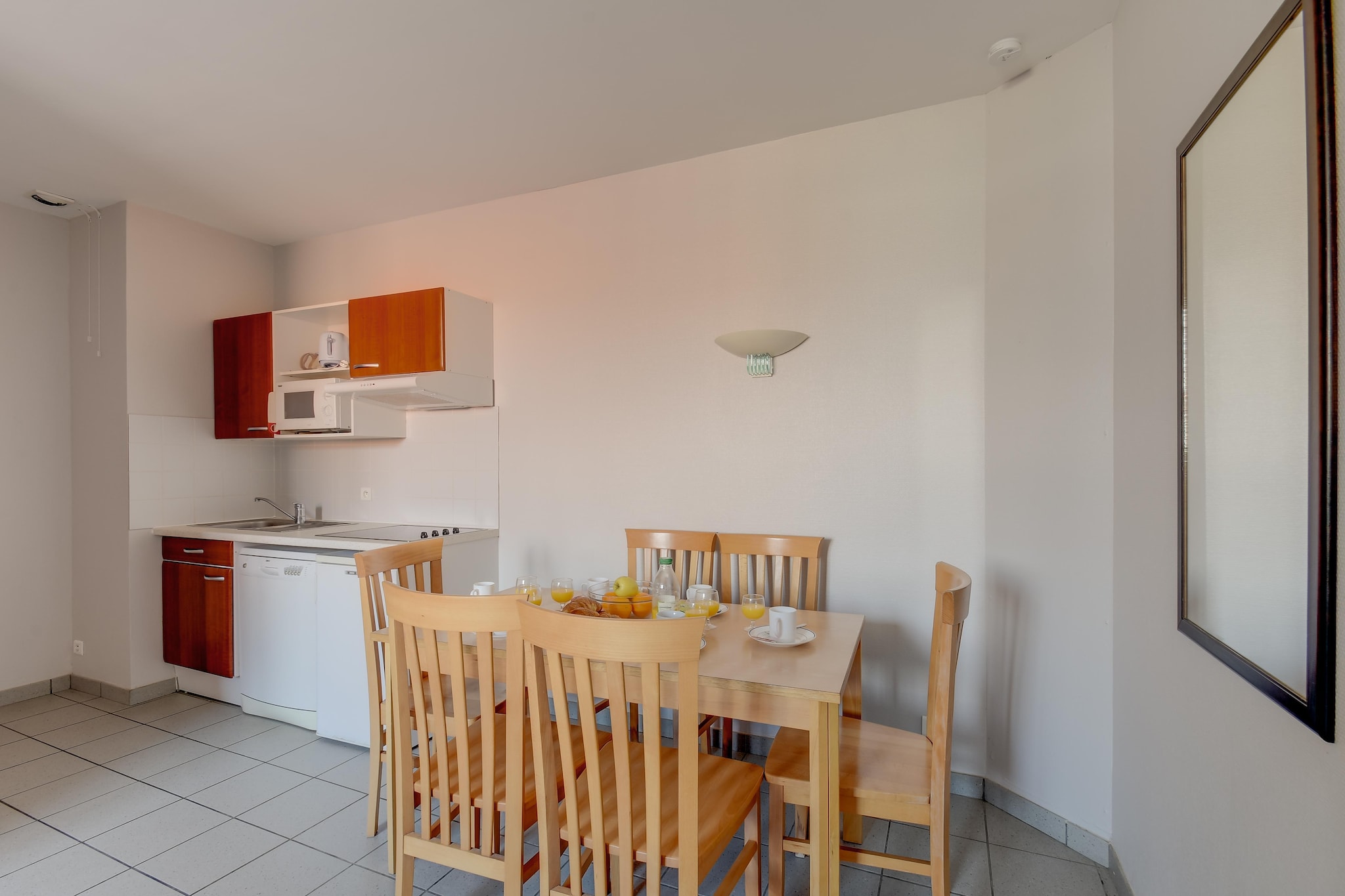 RÃ©sidence L'OcÃ©an Appartement 2 piÃ¨ces avec coin nuit 6 personnes - vue Mer - Keuken