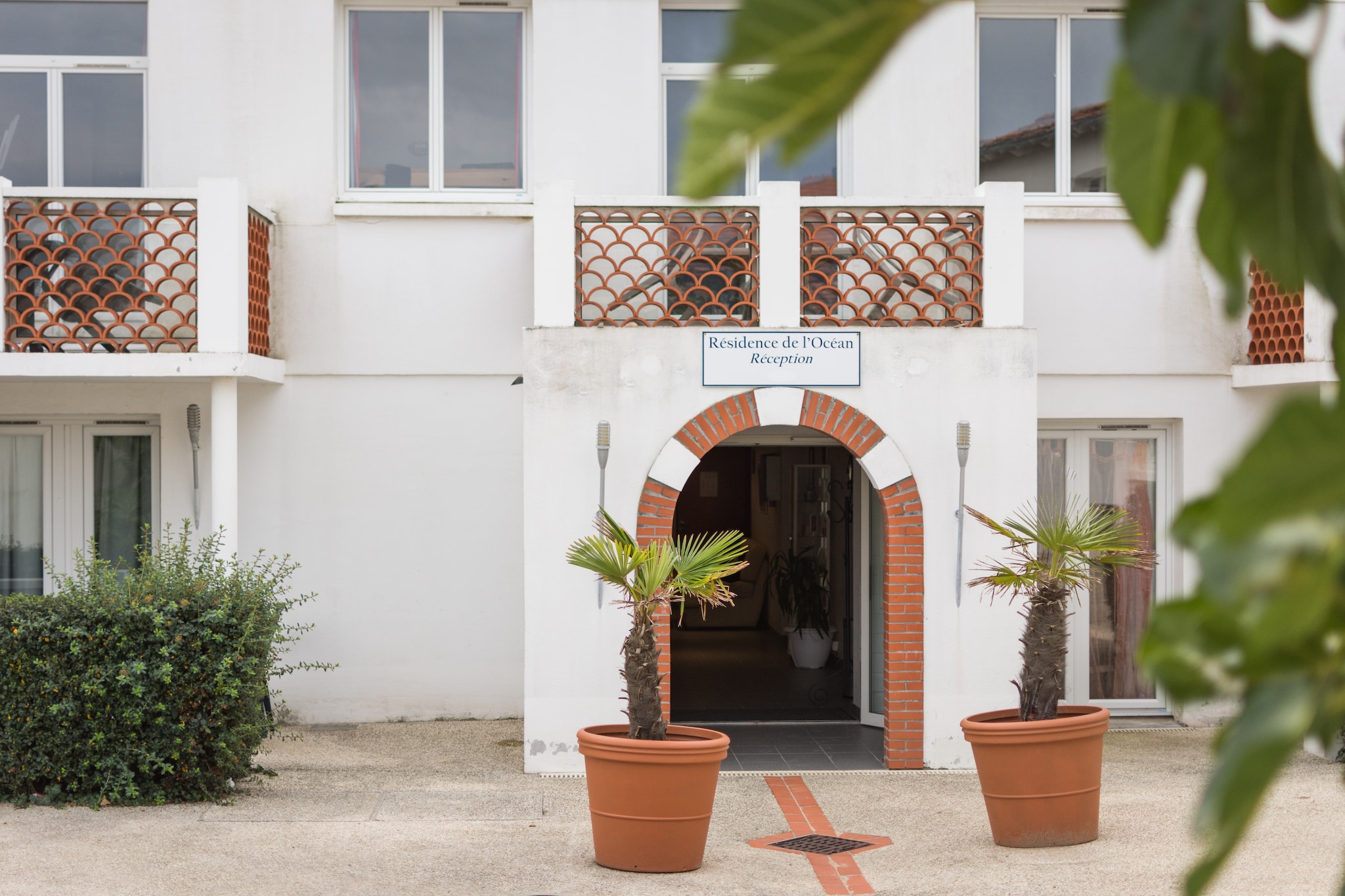 RÃ©sidence L'OcÃ©an Appartement 2 piÃ¨ces avec coin nuit 6 personnes - vue Mer - Hal-ontvangst