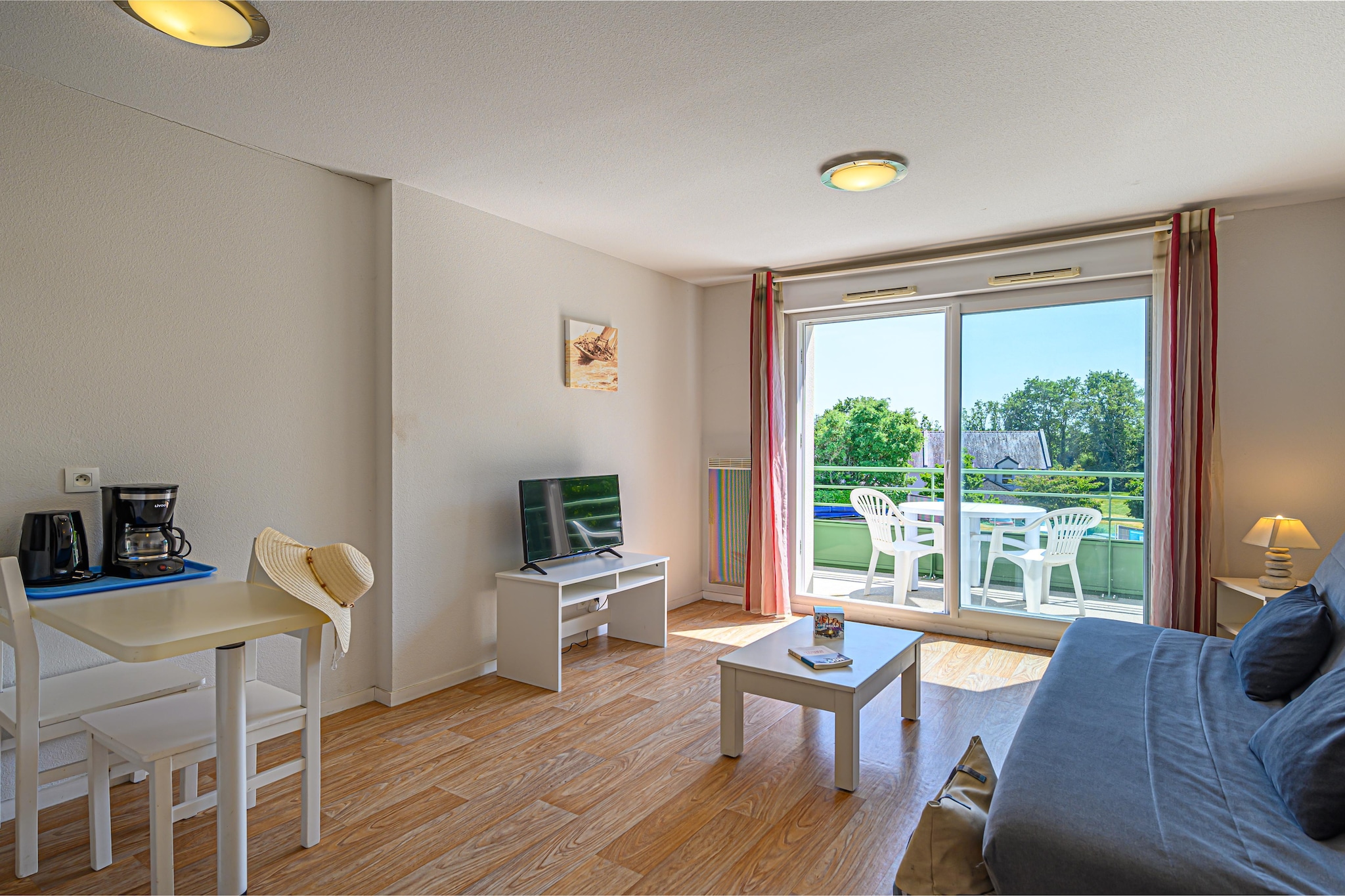 Ker Goh Lenn - Studio 2 personnes avec balcon ou terrasse