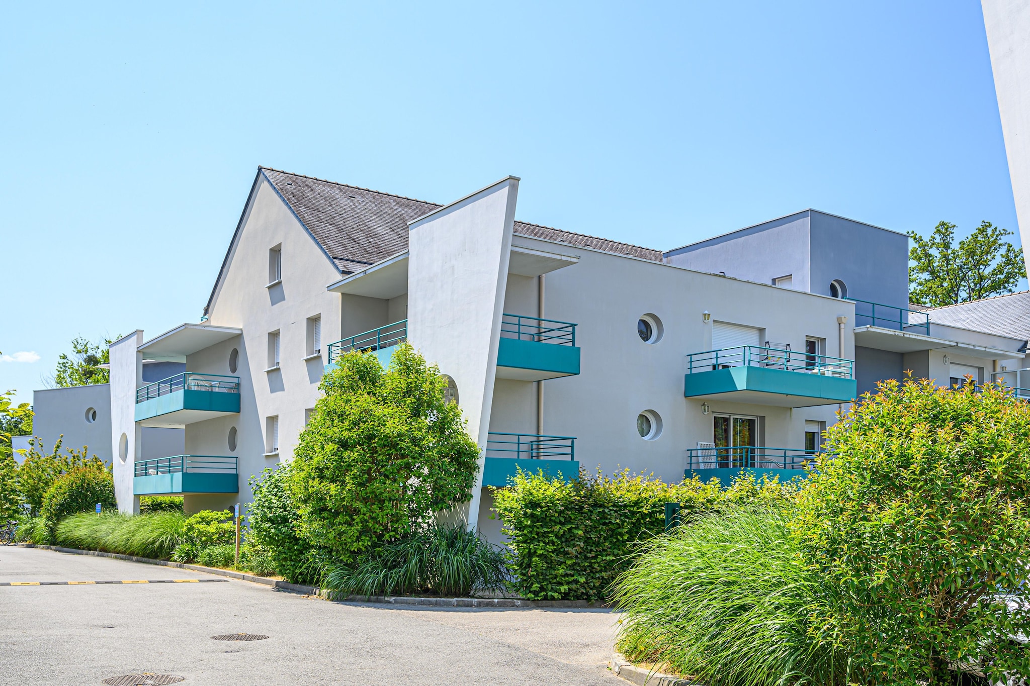 Ker Goh Lenn - Studio 2 personnes avec balcon ou terrasse - Buitenkant zomer