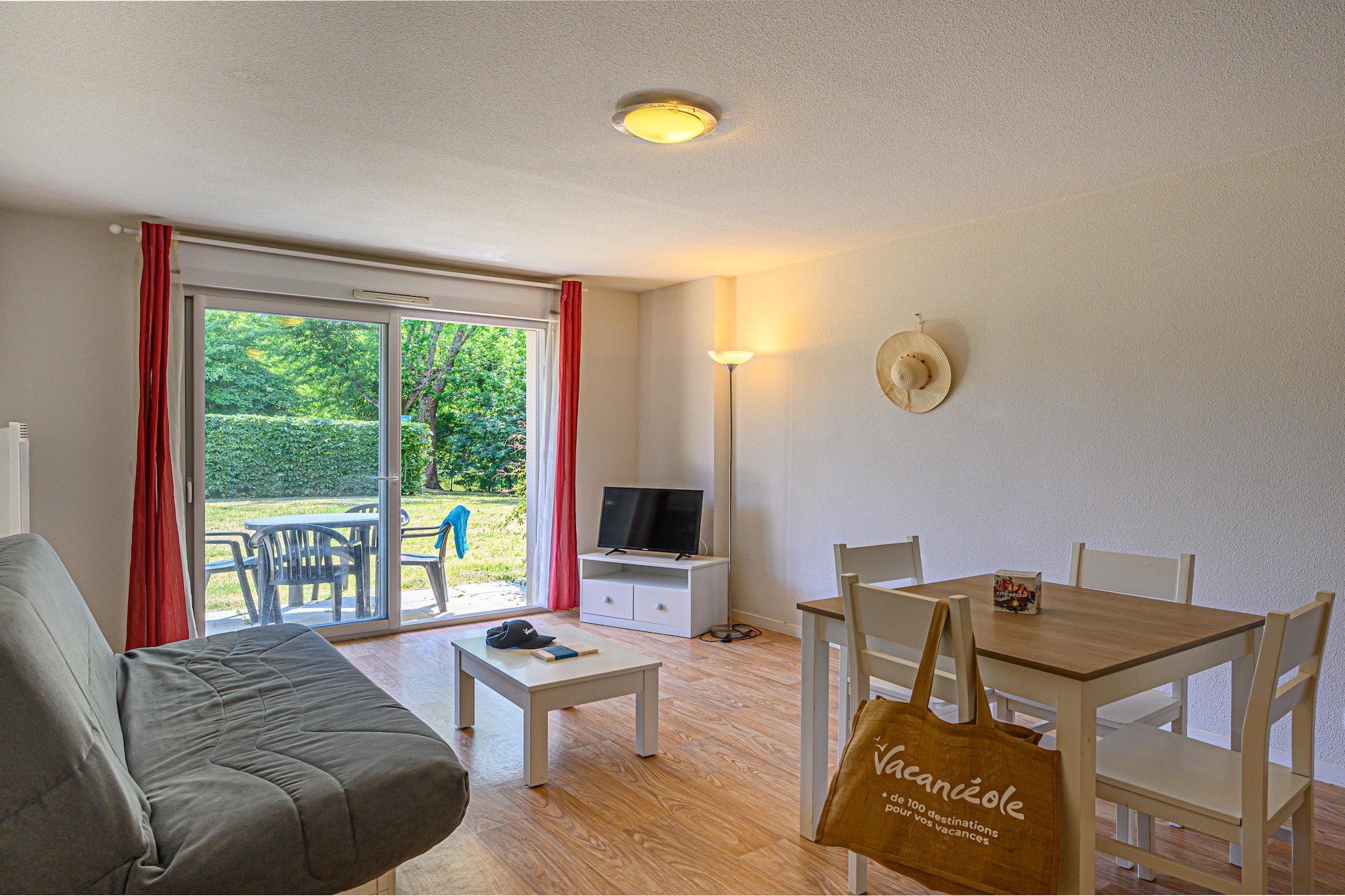 Ker Goh Lenn - Appartement 2 pièces 4 personnes avec balcon ou terrasse - Woonkamer