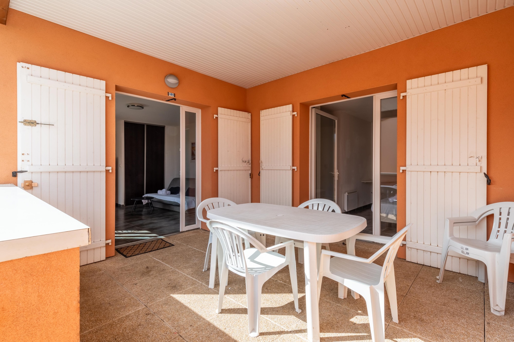 Les Demeures Torrellanes- Appartement 3 piÃ¨ces 6 personnes - Terrasbalkon