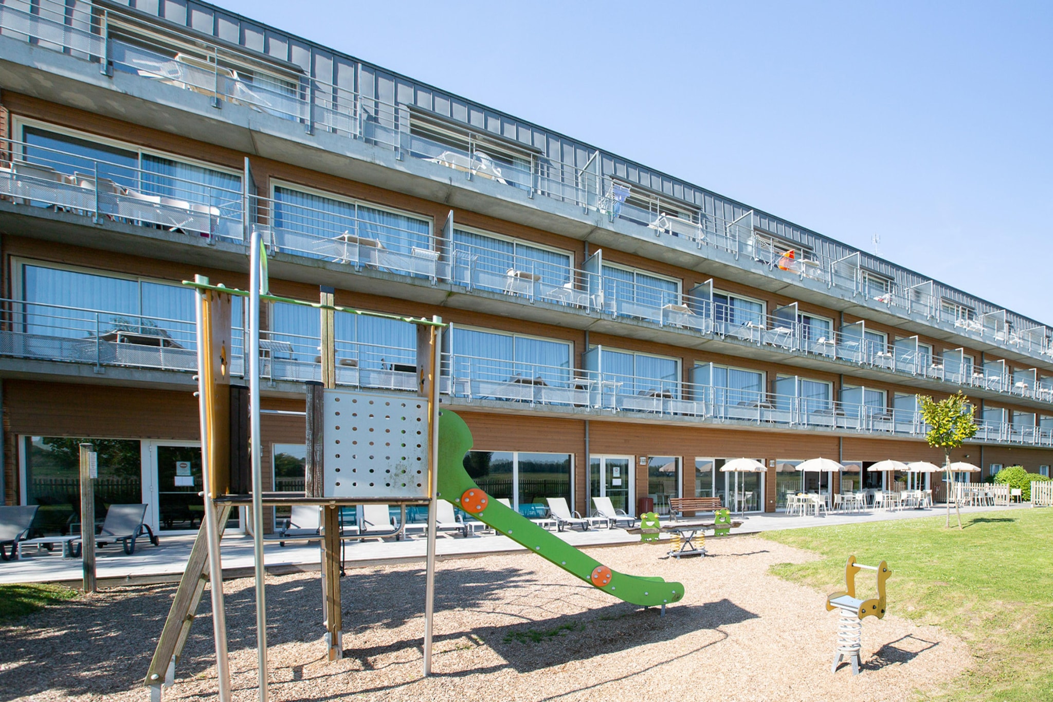 Le Domaine du Mont - Studio 2 personnes - Garten Sommer
