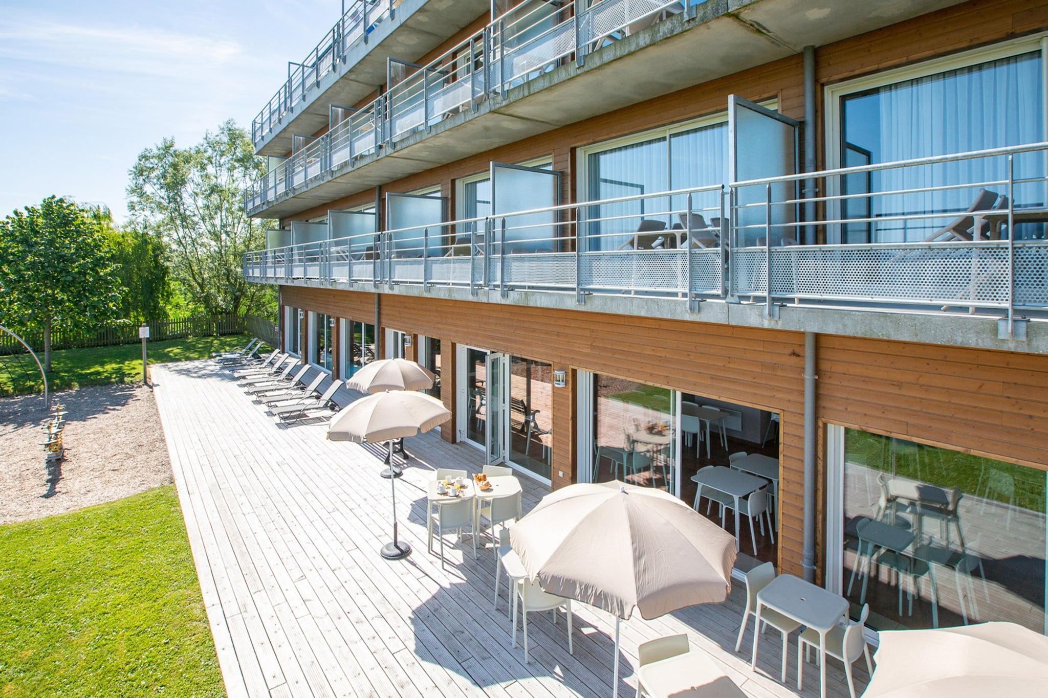 Le Domaine du Mont - Studio 2 personnes - Außenbereich Sommer