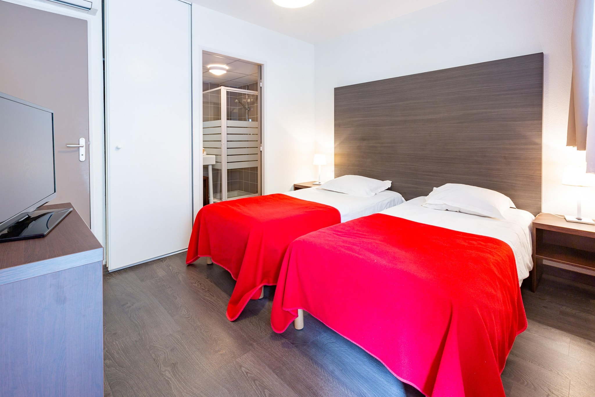 Le Domaine du Mont - Appartement 2 pièces 4 personnes vue Polder - Schlafzimmer