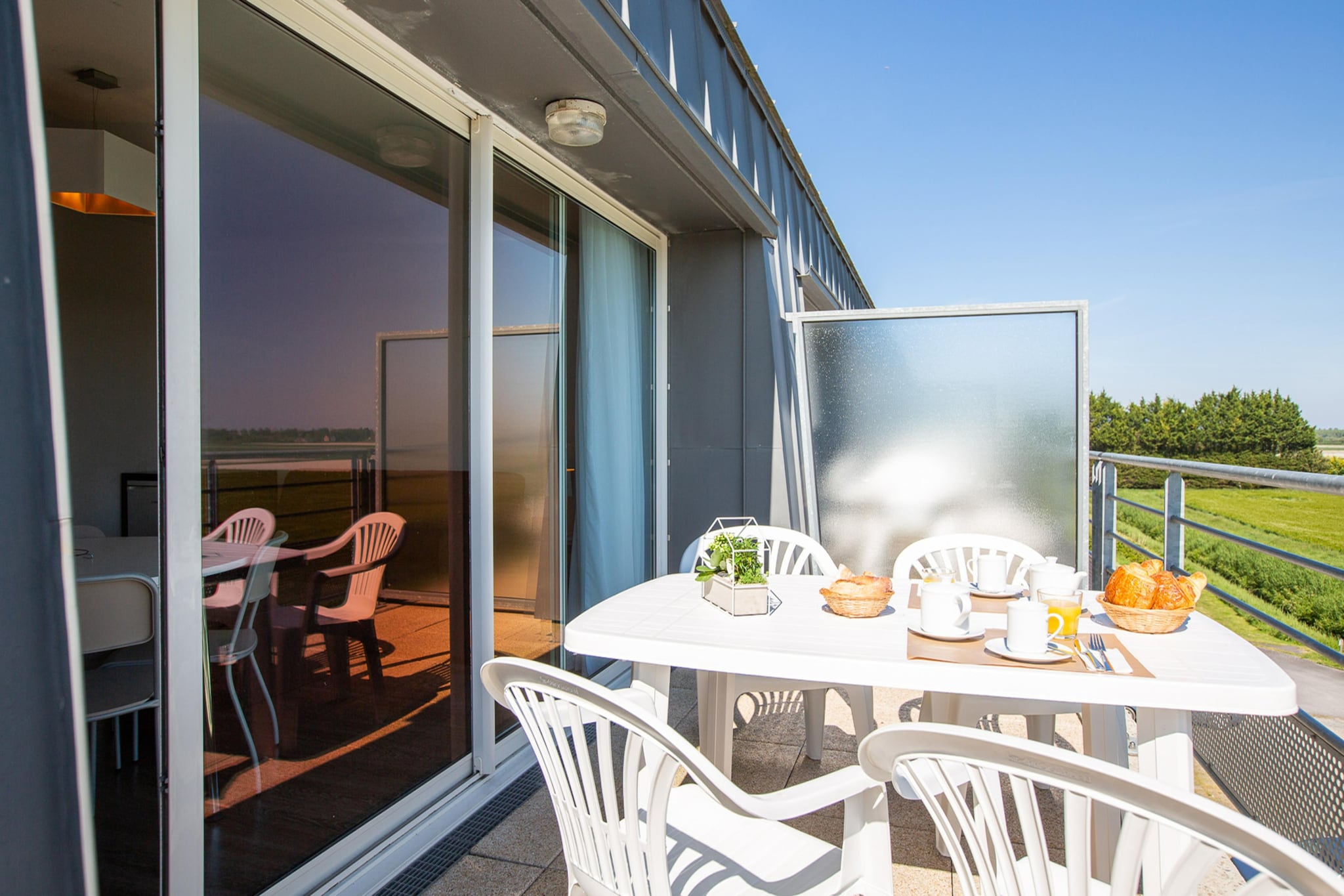 Le Domaine du Mont - Appartement 3 pièces 6 personnes - Terrasse/Balkon